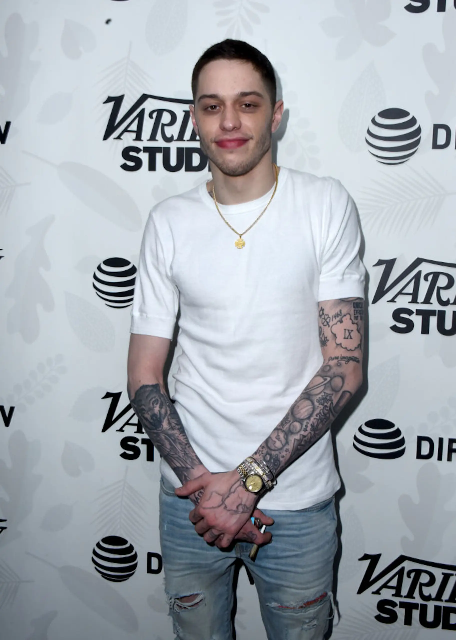 Pete Davidson revealed why he's getting his tattoos removed. Credit: Vivien Killilea/Getty Images for AT&T and DIRECTV
