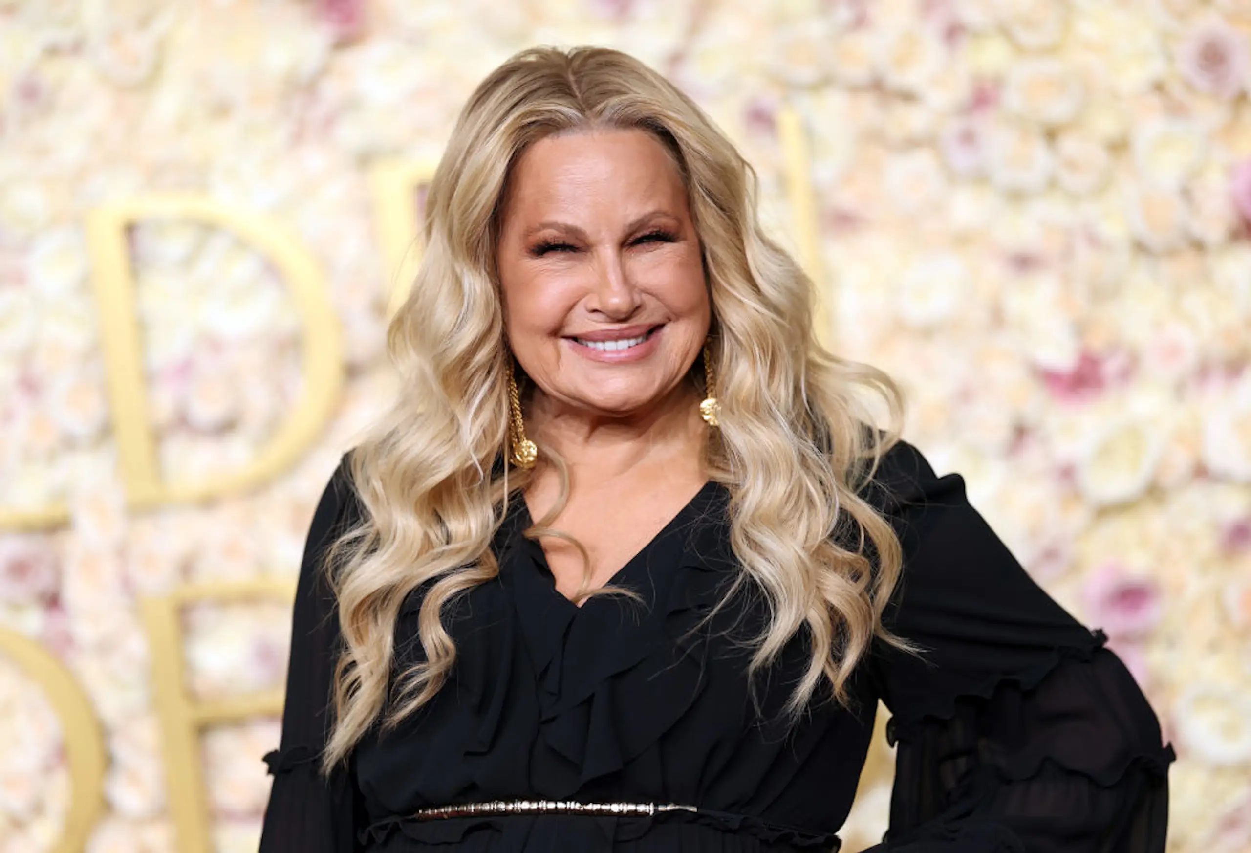 Jennifer Coolidge at the Golden Globes. Credit: Matt Winkelmeyer/Getty