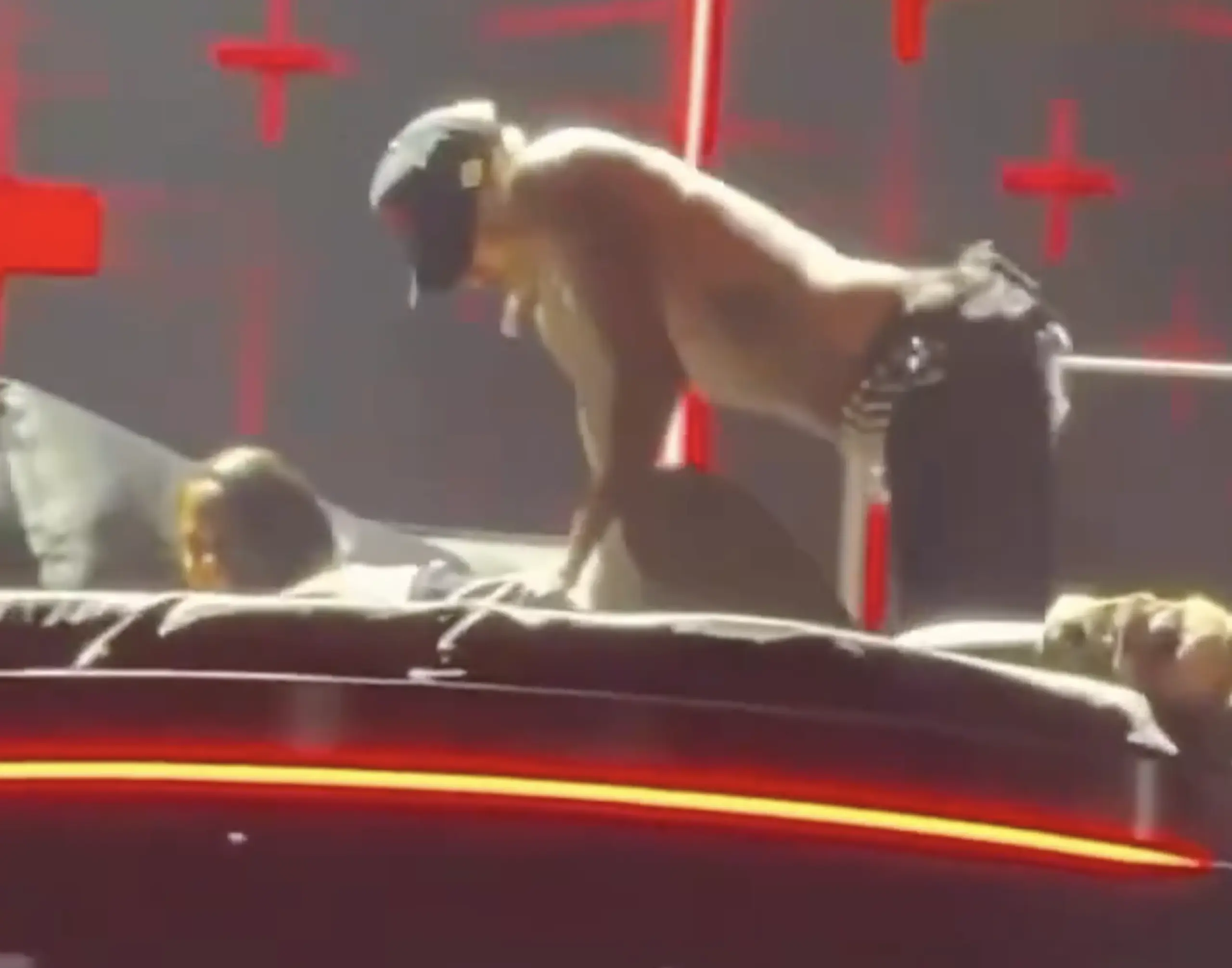 Another clip of Chris Brown simulating 'intimate act' on stage resurfaces after X-rated moment goes viral