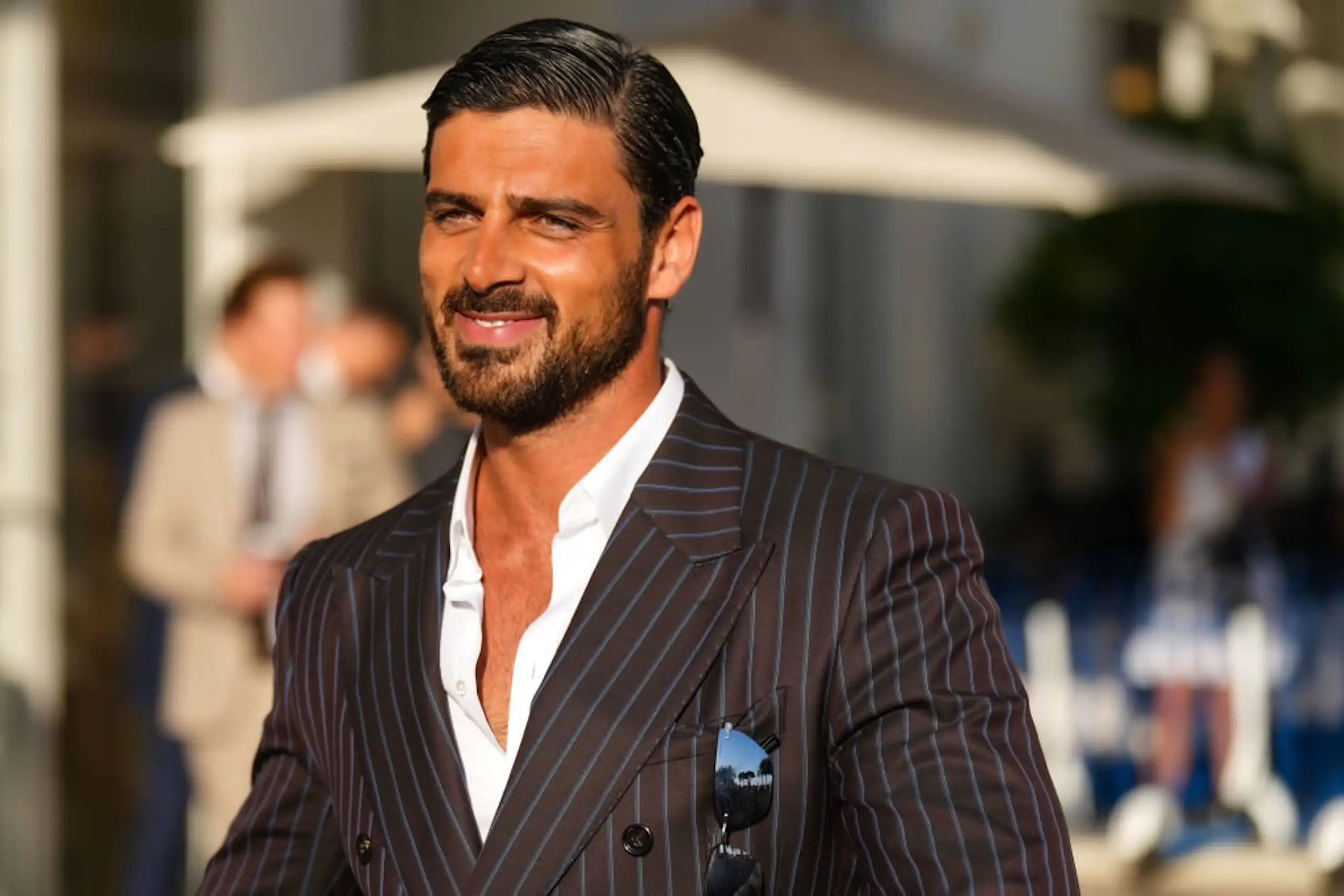 Michele Morrone has appeared in several sex scenes. Credit: Edward Berthelot/GC Images/Getty Images