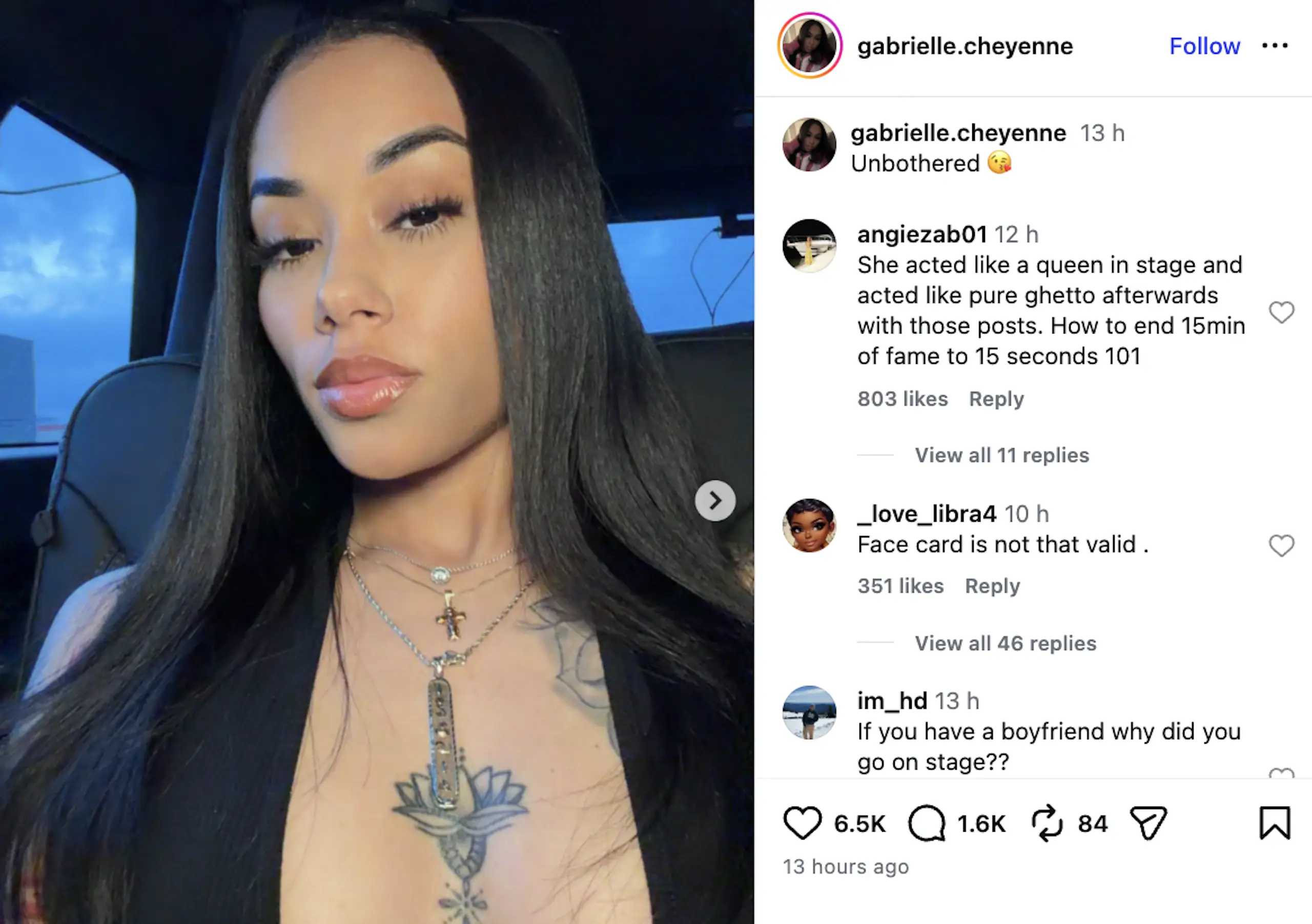 Credit: @gabrielle.cheyenne / Instagram
