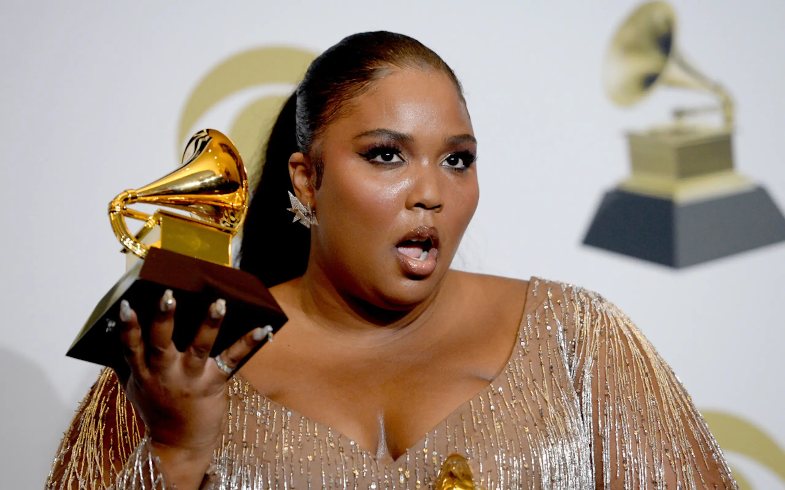 Lizzo won her first Grammy in 2020 (Picture: Photo by Amanda Edwards/Getty Images)