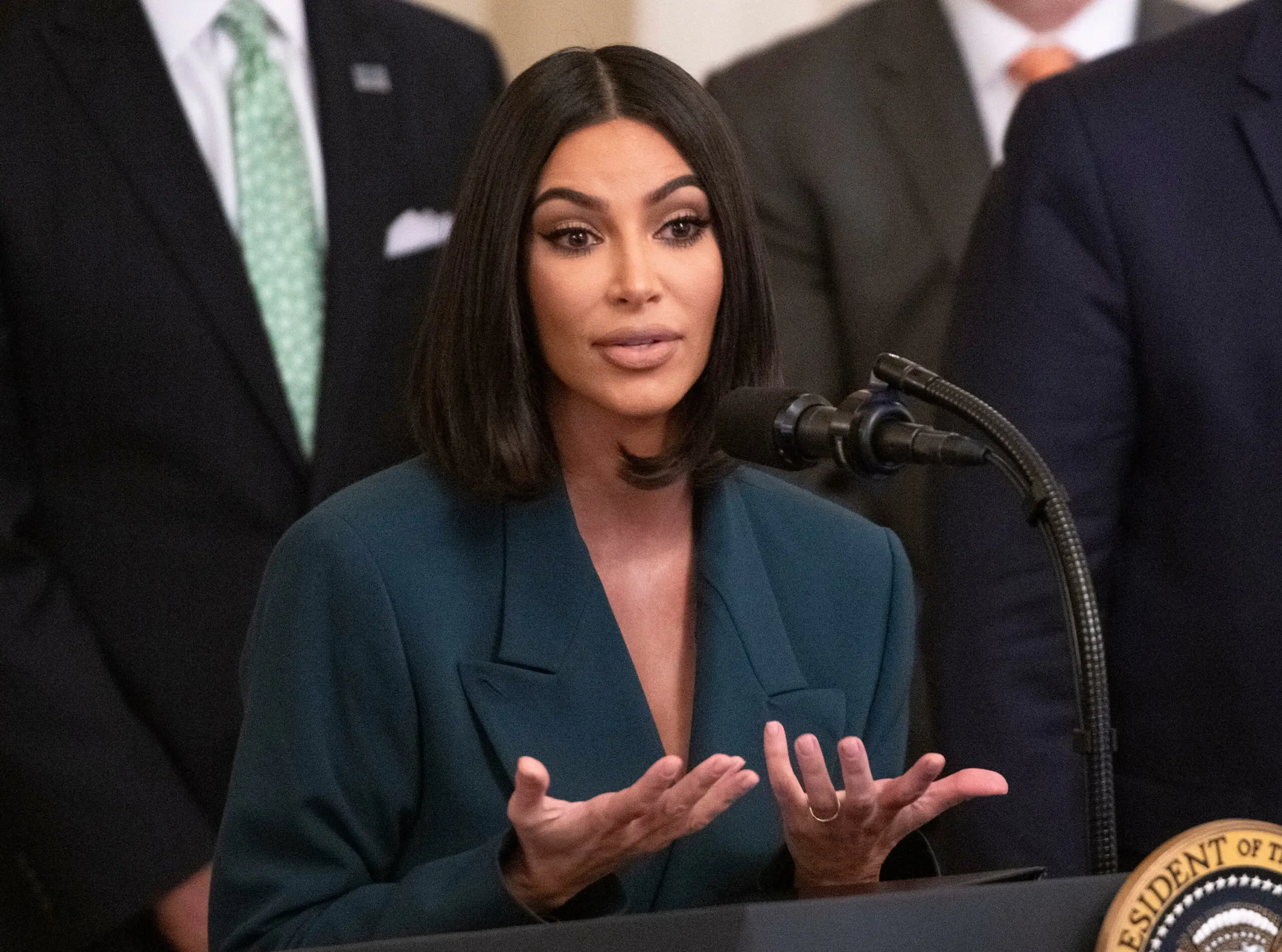 What does Kanye West say about Kim Kardashian on his new album 'Donda