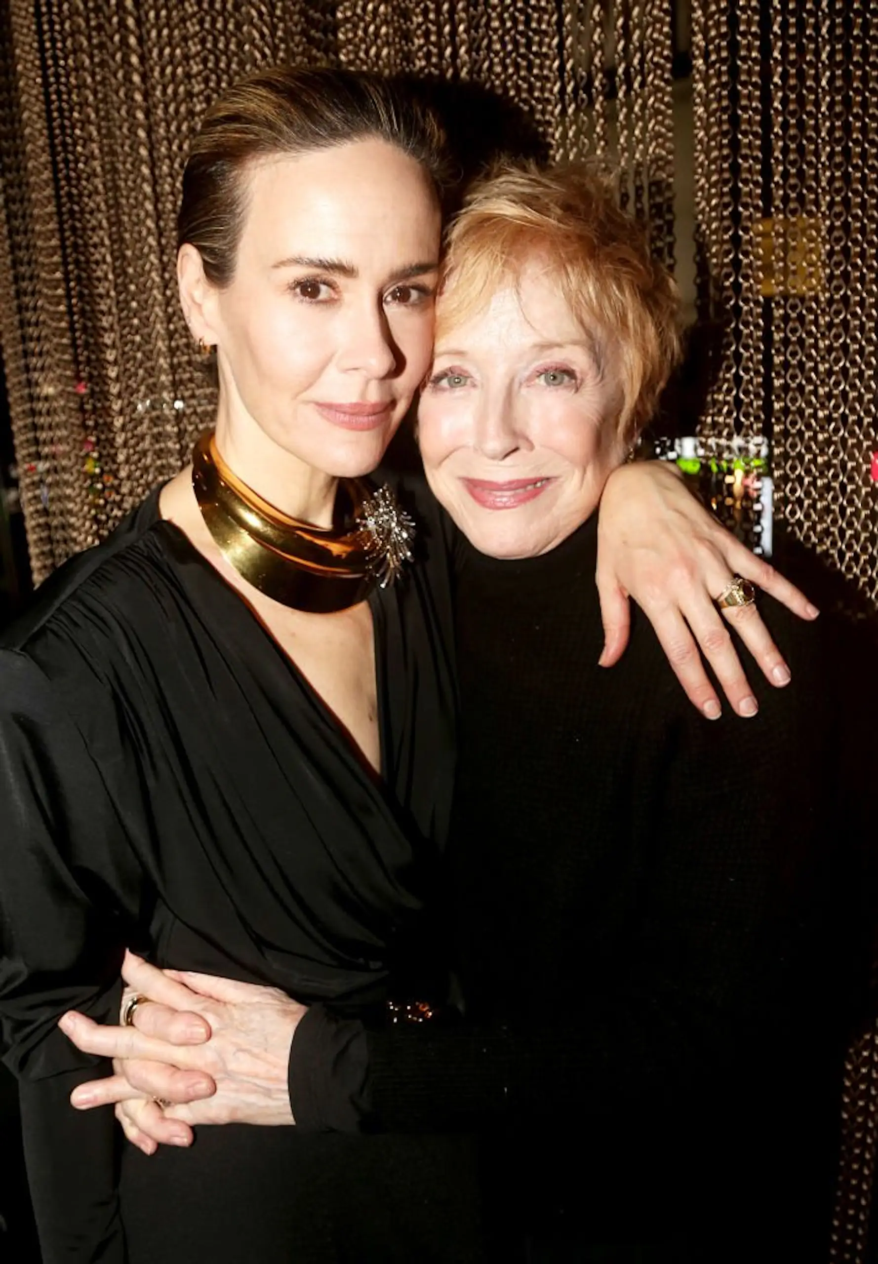 Sarah Paulson and Holland Taylor still live in separate houses to one another. Credit: Bruce Glikas / Getty Images