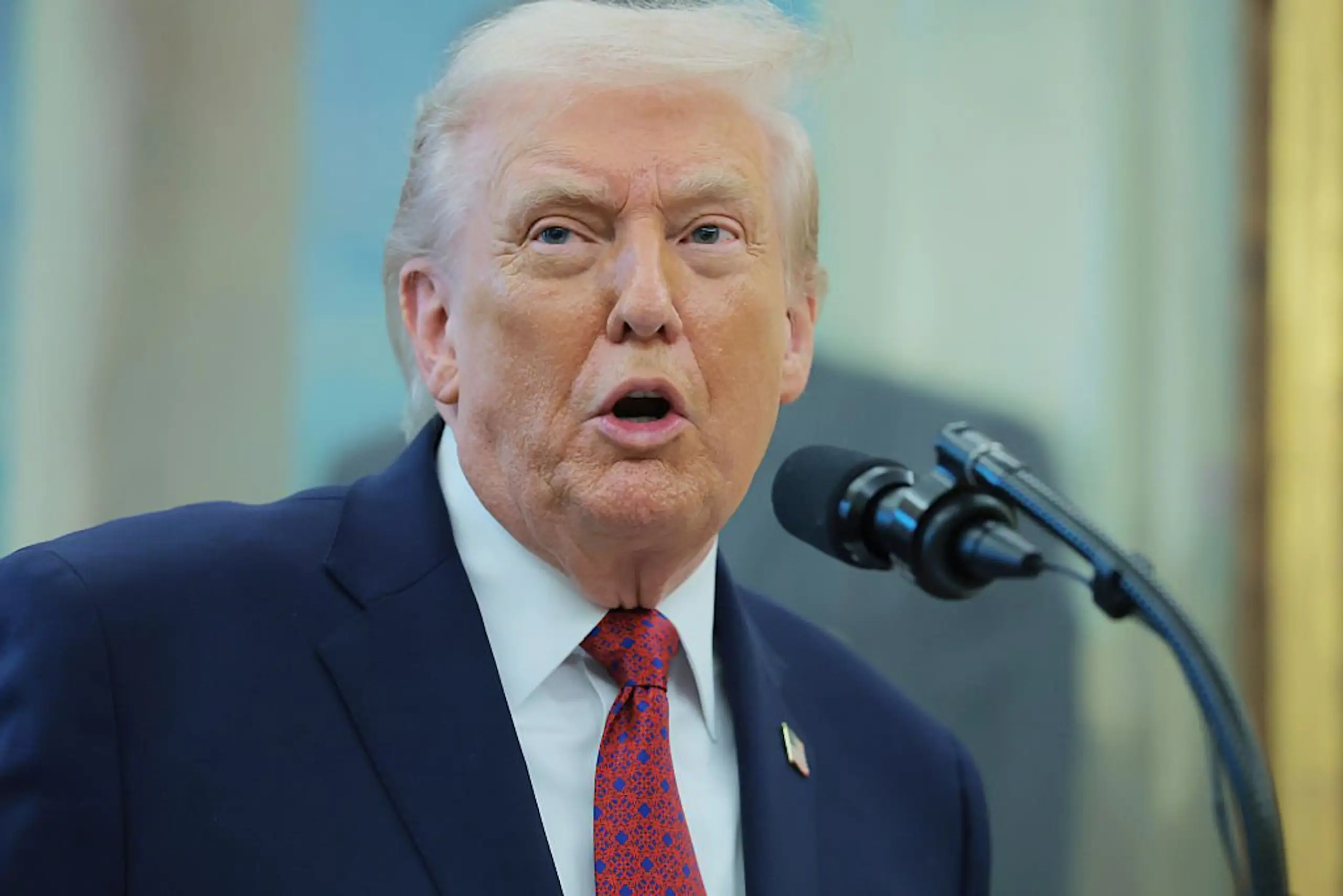 Donald Trump promised to get every American $2000 last year. Credit: Anna Moneymaker / Getty