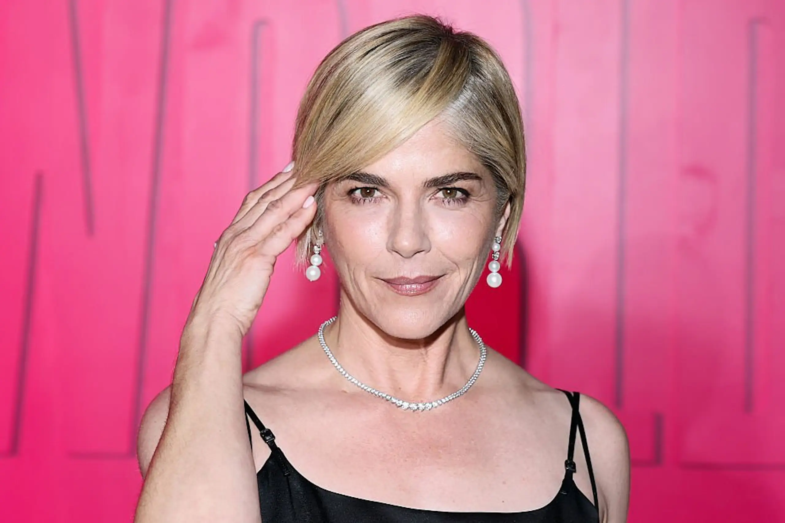 Selma Blair appeared in court following an alleged assault on an airplane. Credit: Theo Wargo/Getty Images