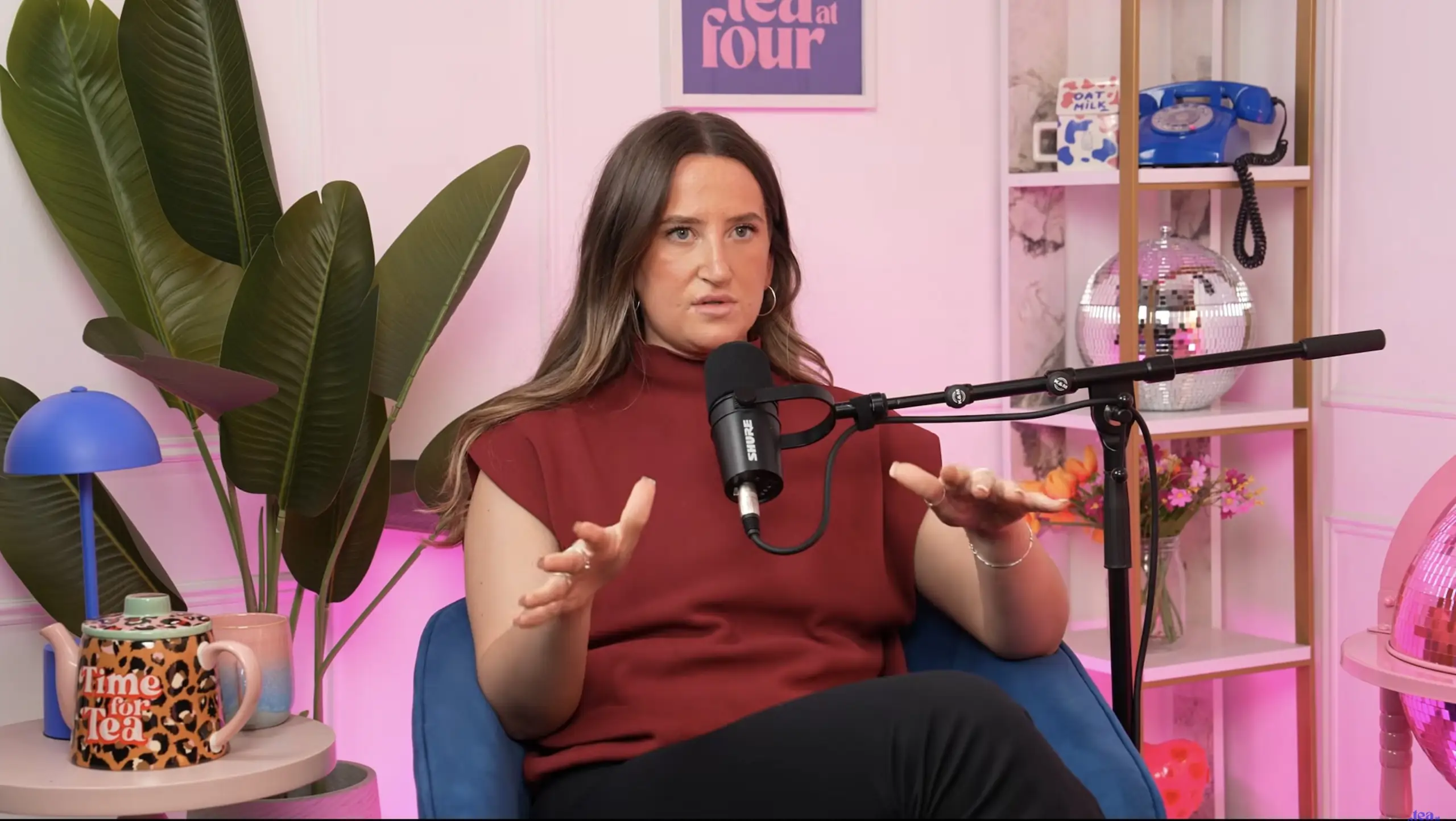 Molly Lambert opened up about the darkest intrusive thoughts caused by her OCD. Credit: Tea at Four/Four Nine