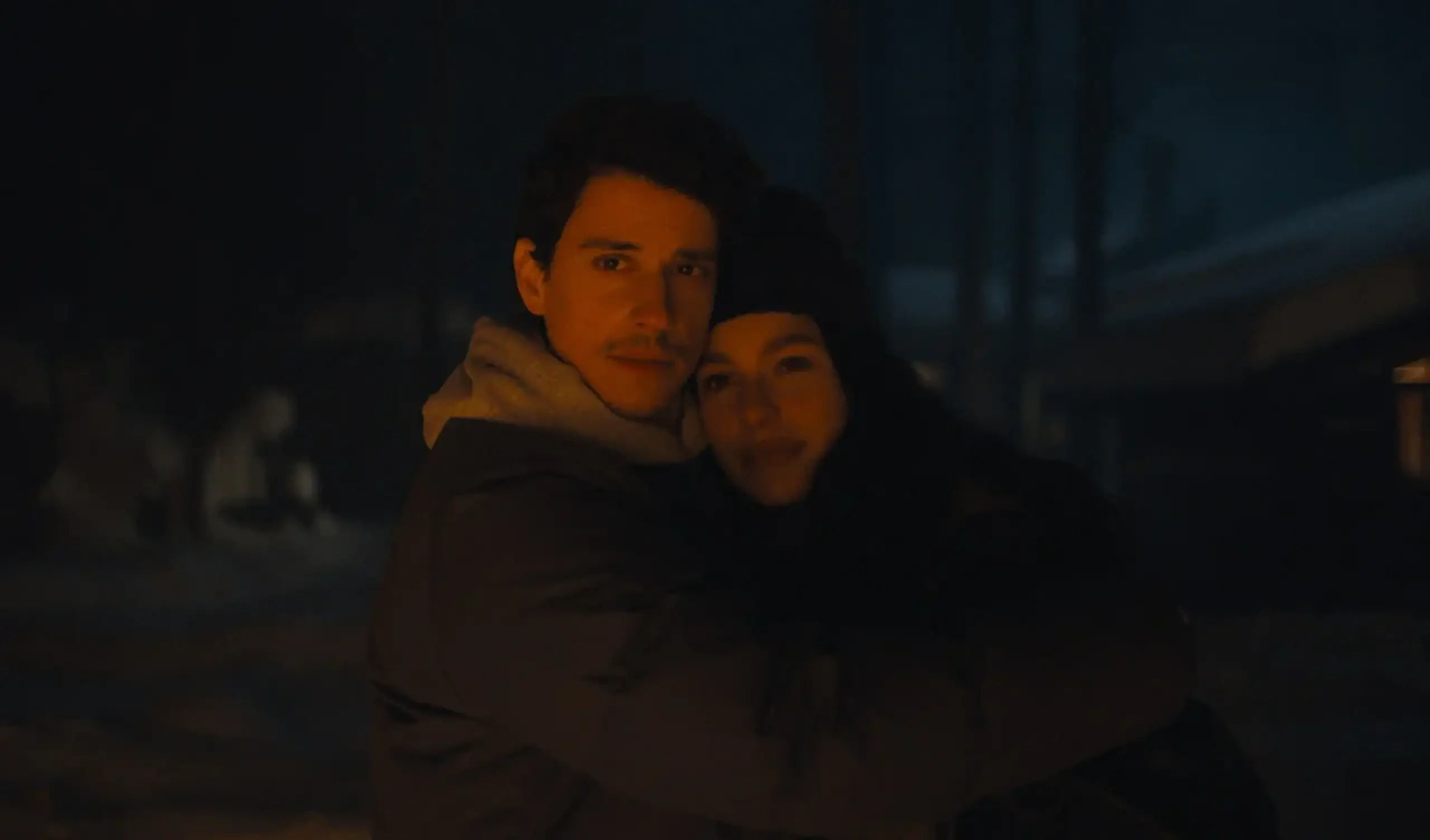 Rachel and her husband are thrown into a psychological horror nightmare. Credit: Netflix