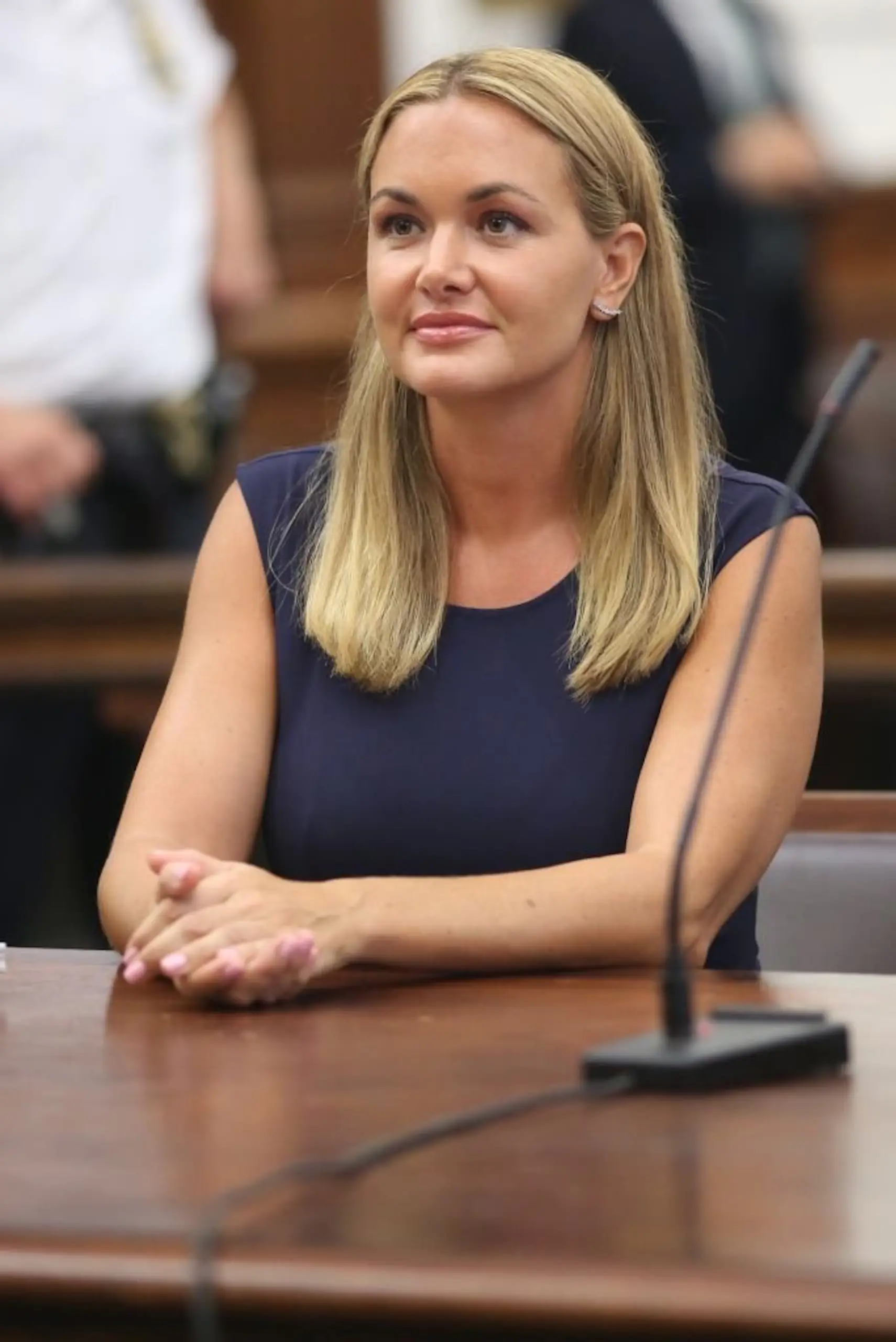 Vanessa Trump revealed she has been diagnosed with breast cancer. Credit: Alec Tabak - Pool/Getty Images
