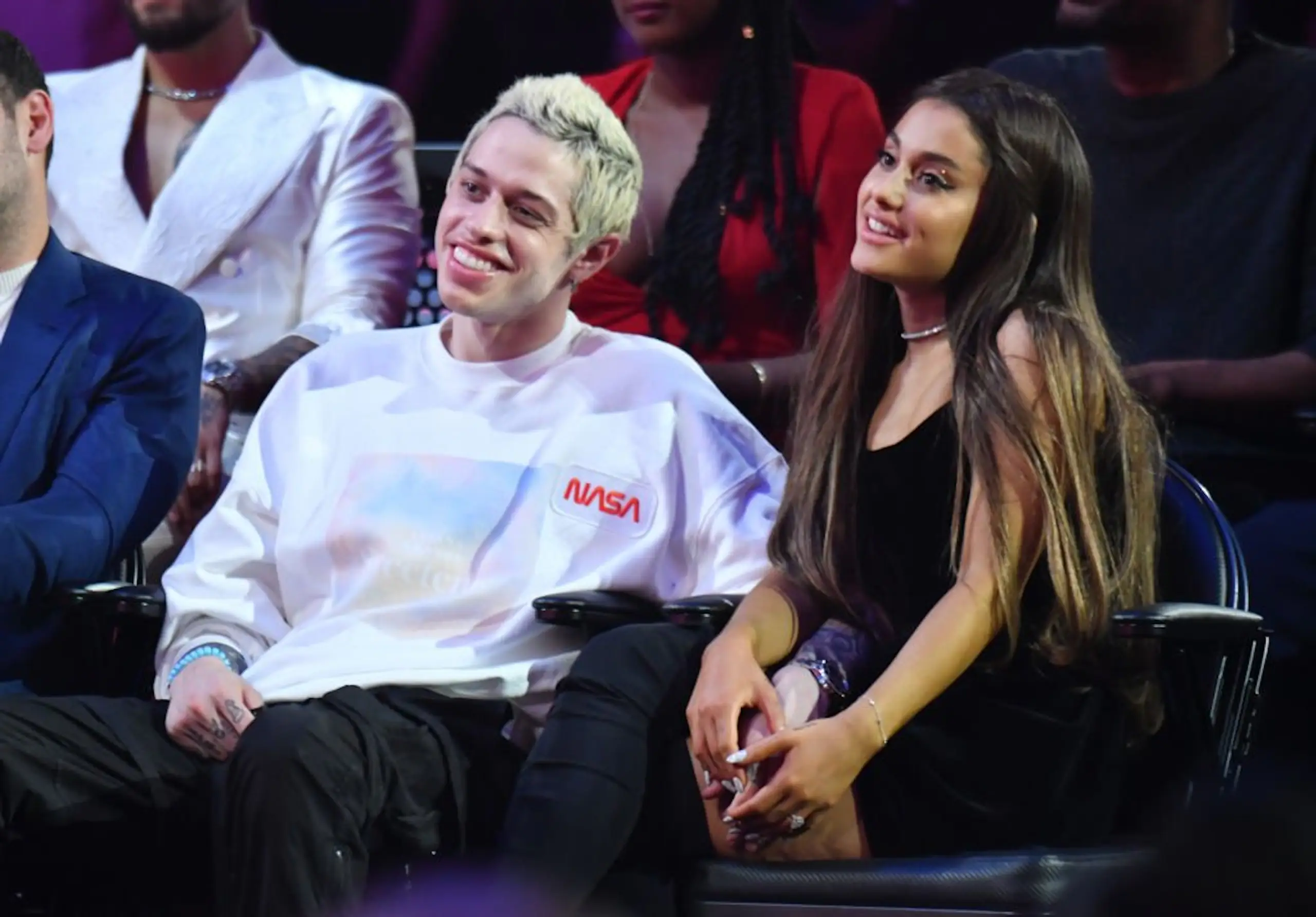 Pete Davidson previously dated Ariana Grande. Credit: Jeff Kravitz / Getty