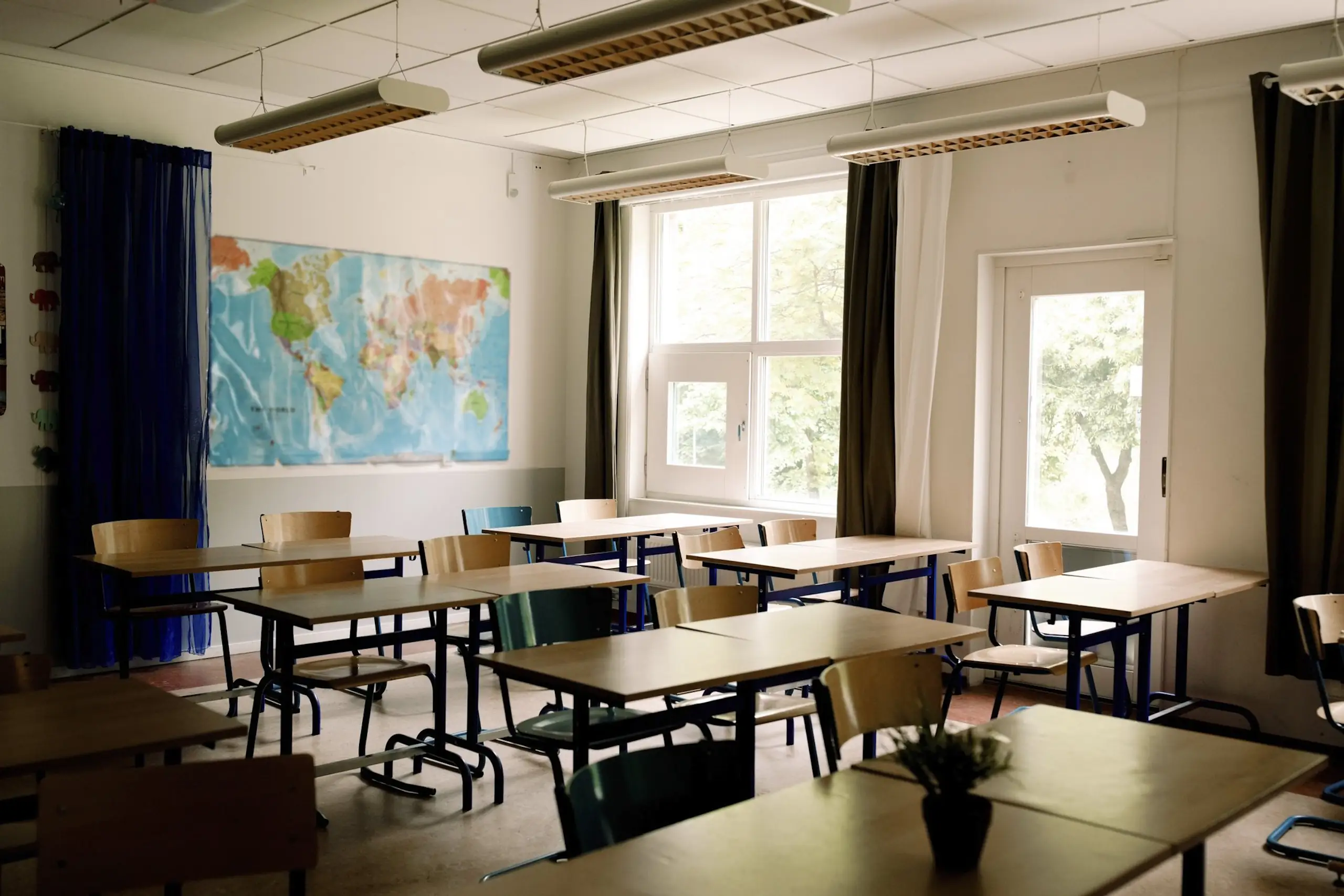 A substitute teacher has been fired and arrested over an X-rated act she allegedly performed on students. Credit: Maskot / Getty