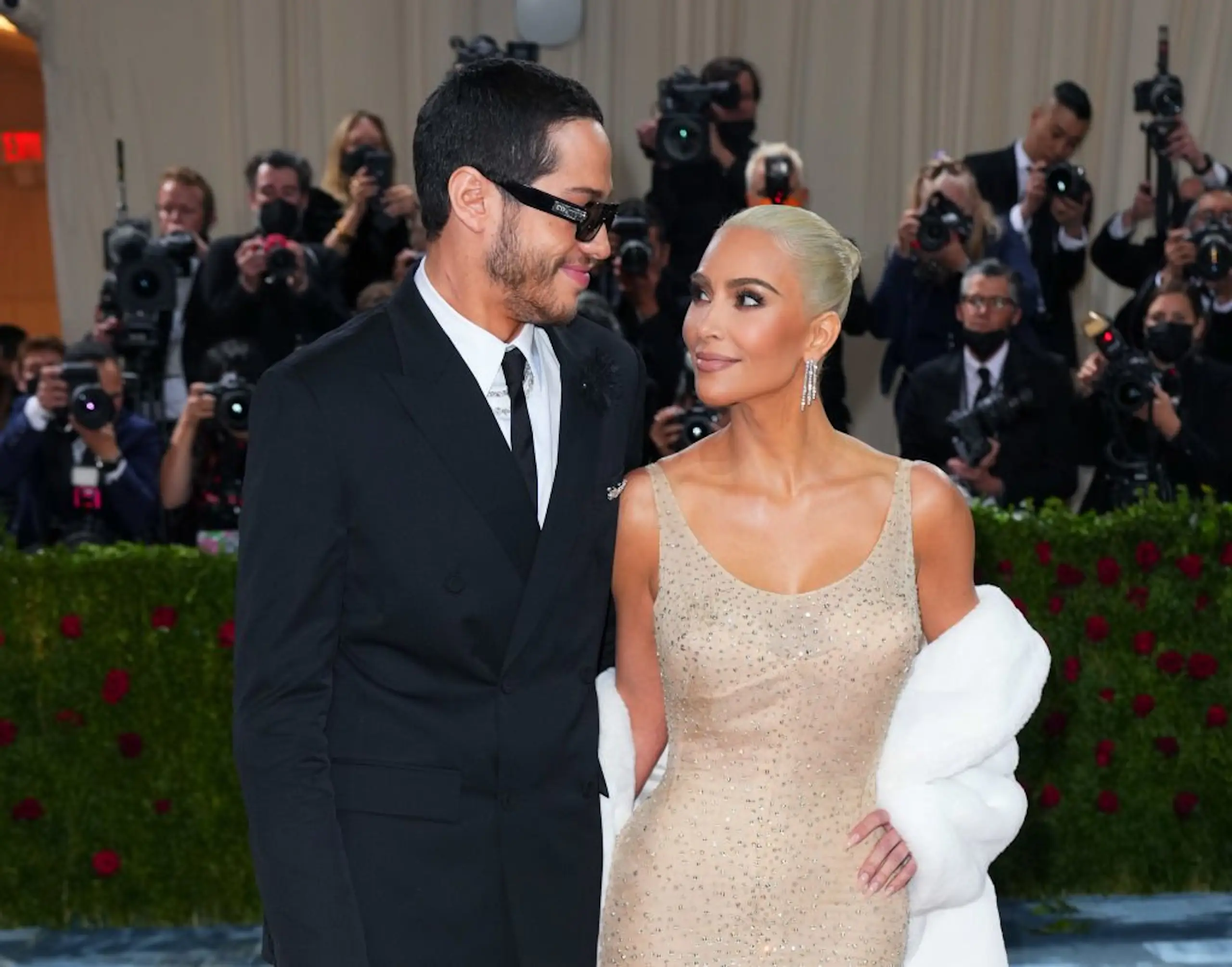 Davidson dated Kim K for around 9 months. Credit: Gotham / Getty
