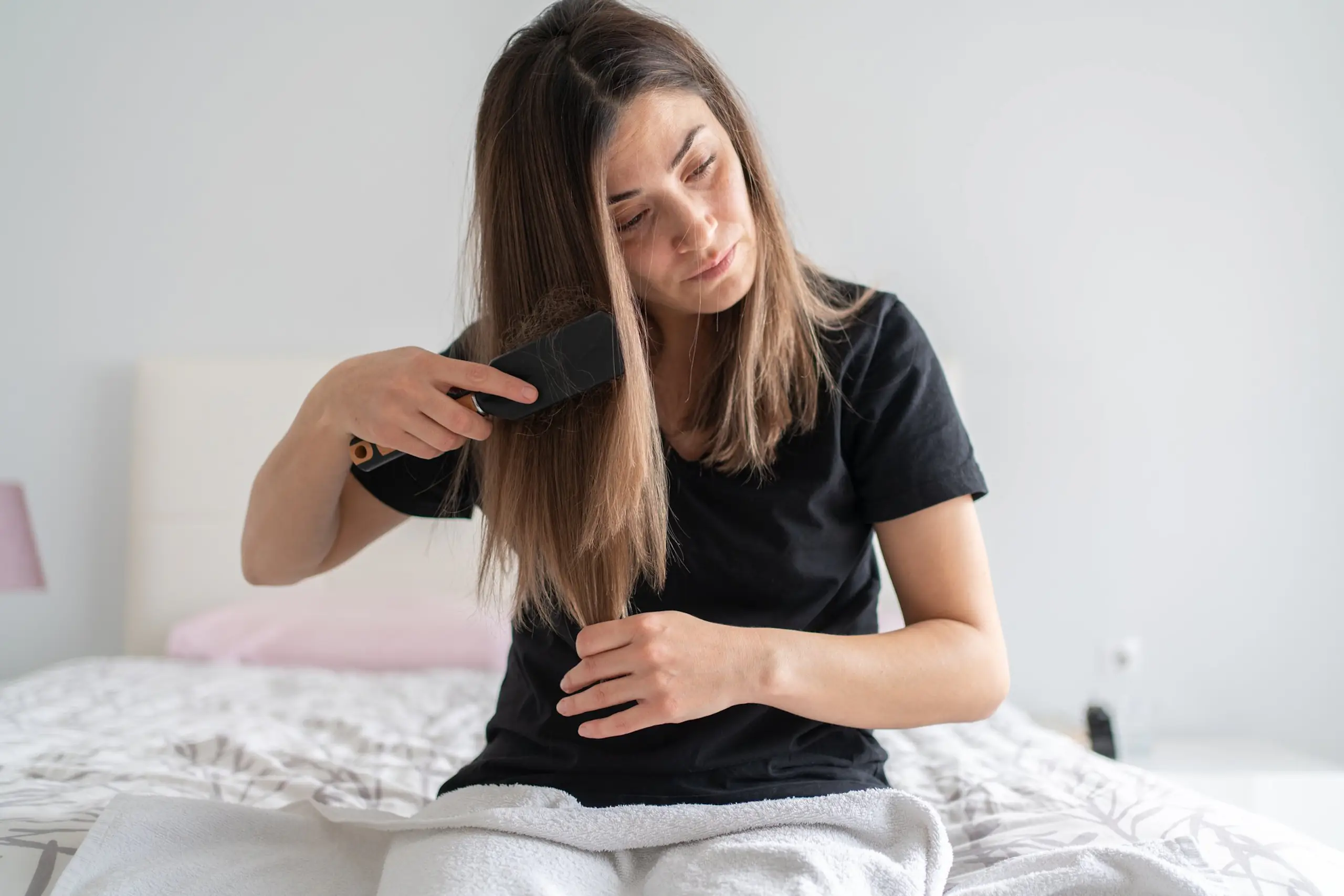 A number of products can be used to deal the increased oil levels in your hair. Credit: Getty Stock Images