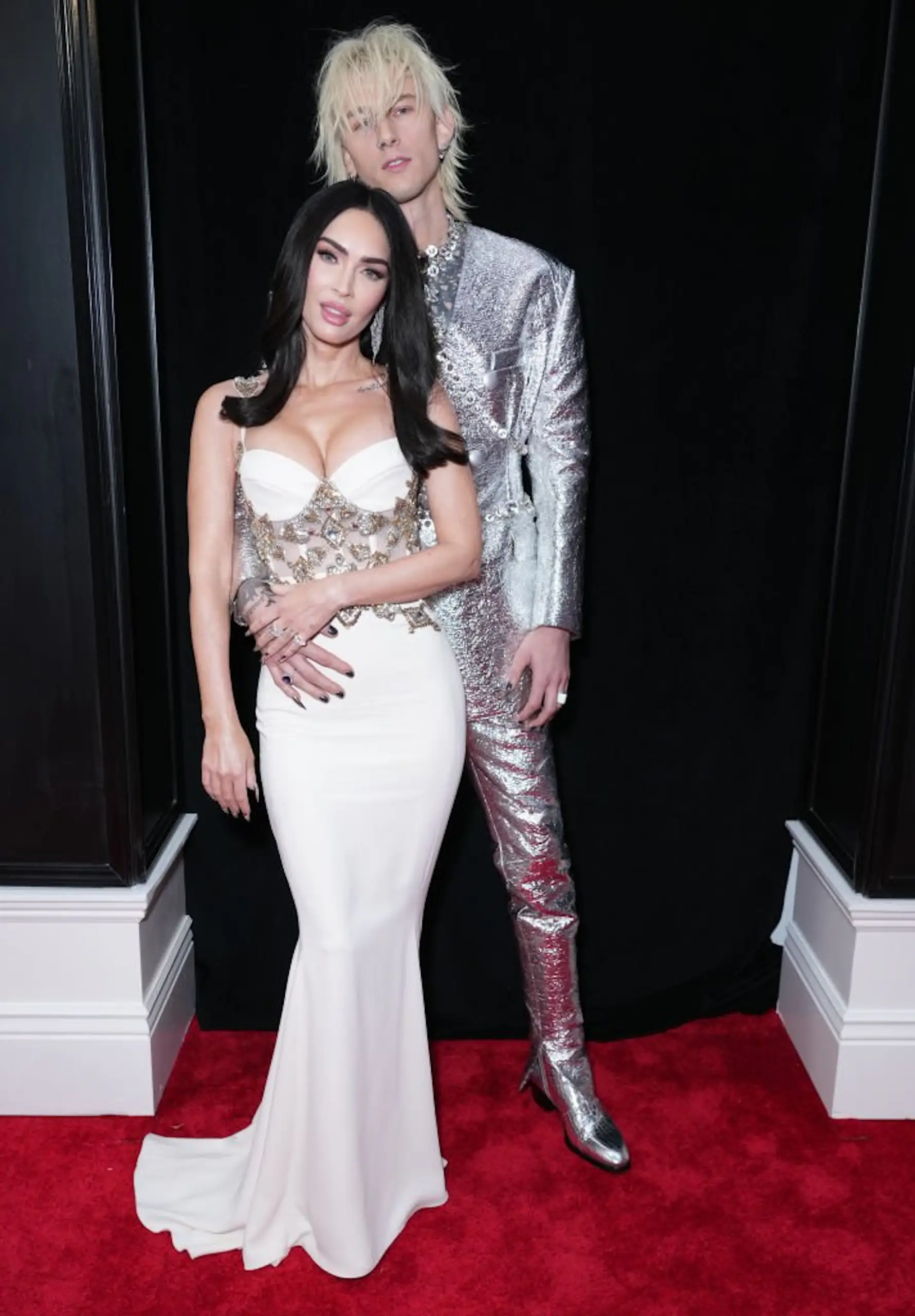 Machine Gun Kelly and Megan Fox. Credit: Kevin Mazur / Getty