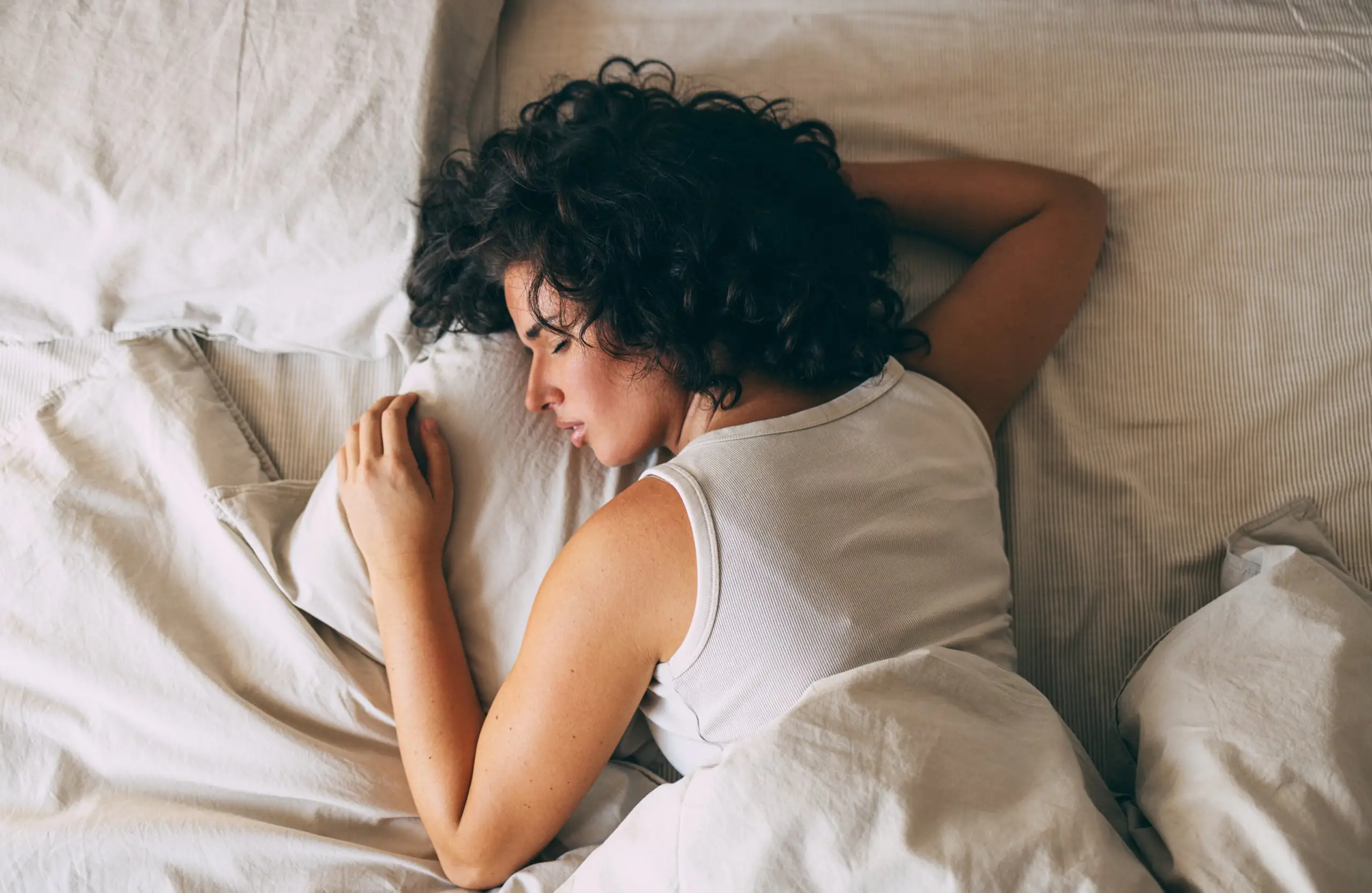 Having sex dreams isn't uncommon. Credit: FreshSplash / Getty