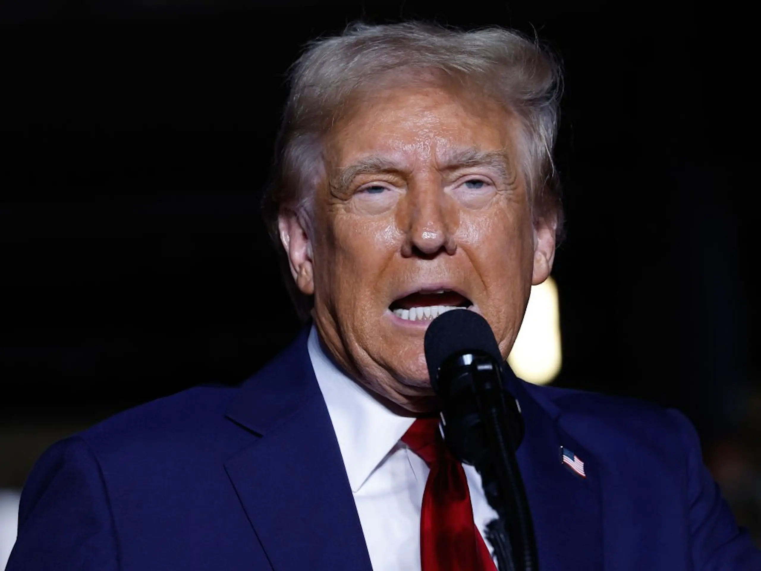 Trump was among those who paid tribute to Parton. Credit: Anna Moneymaker / Getty