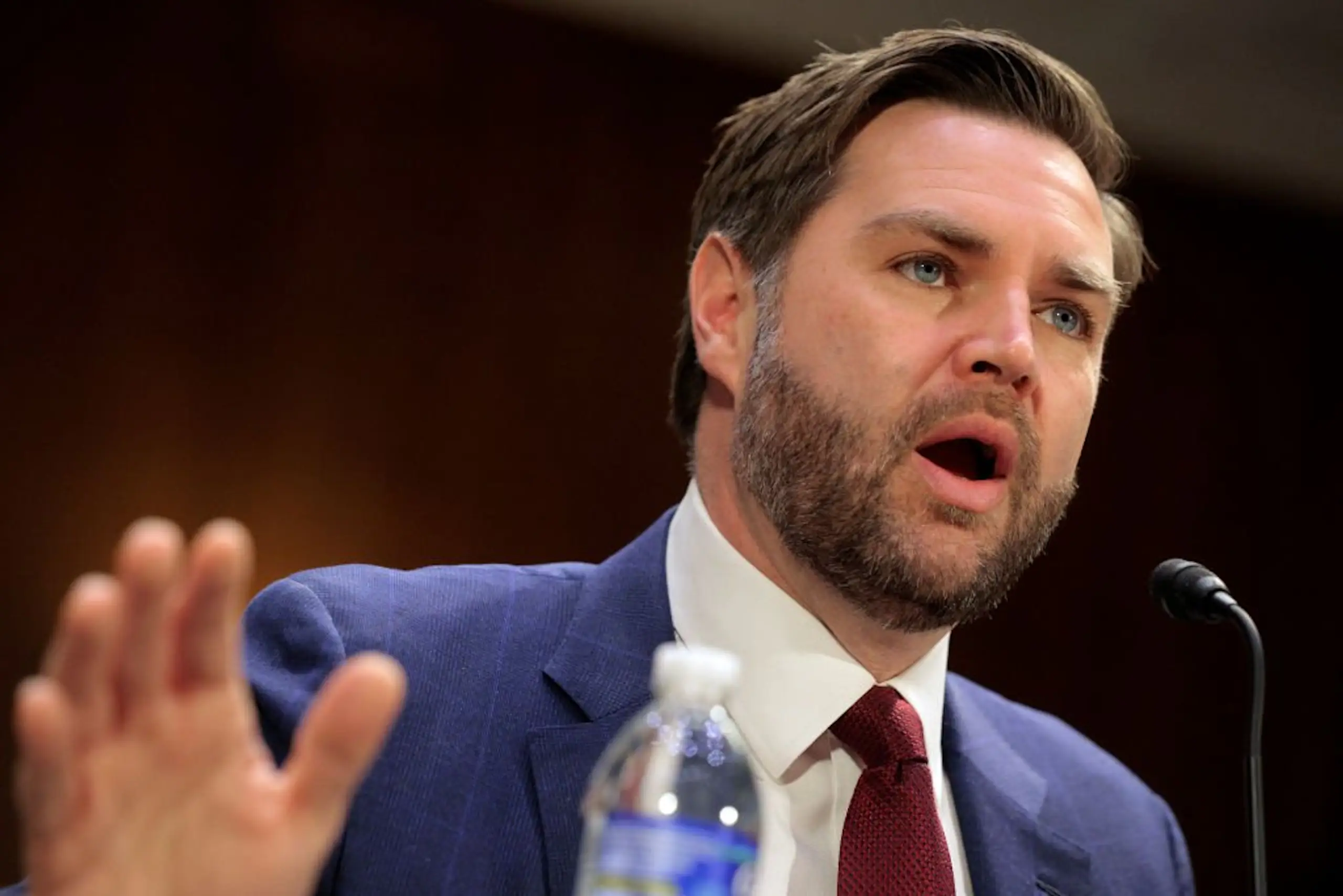 JD Vance has changed his name four times. Credit: Chip Somodevilla / Getty