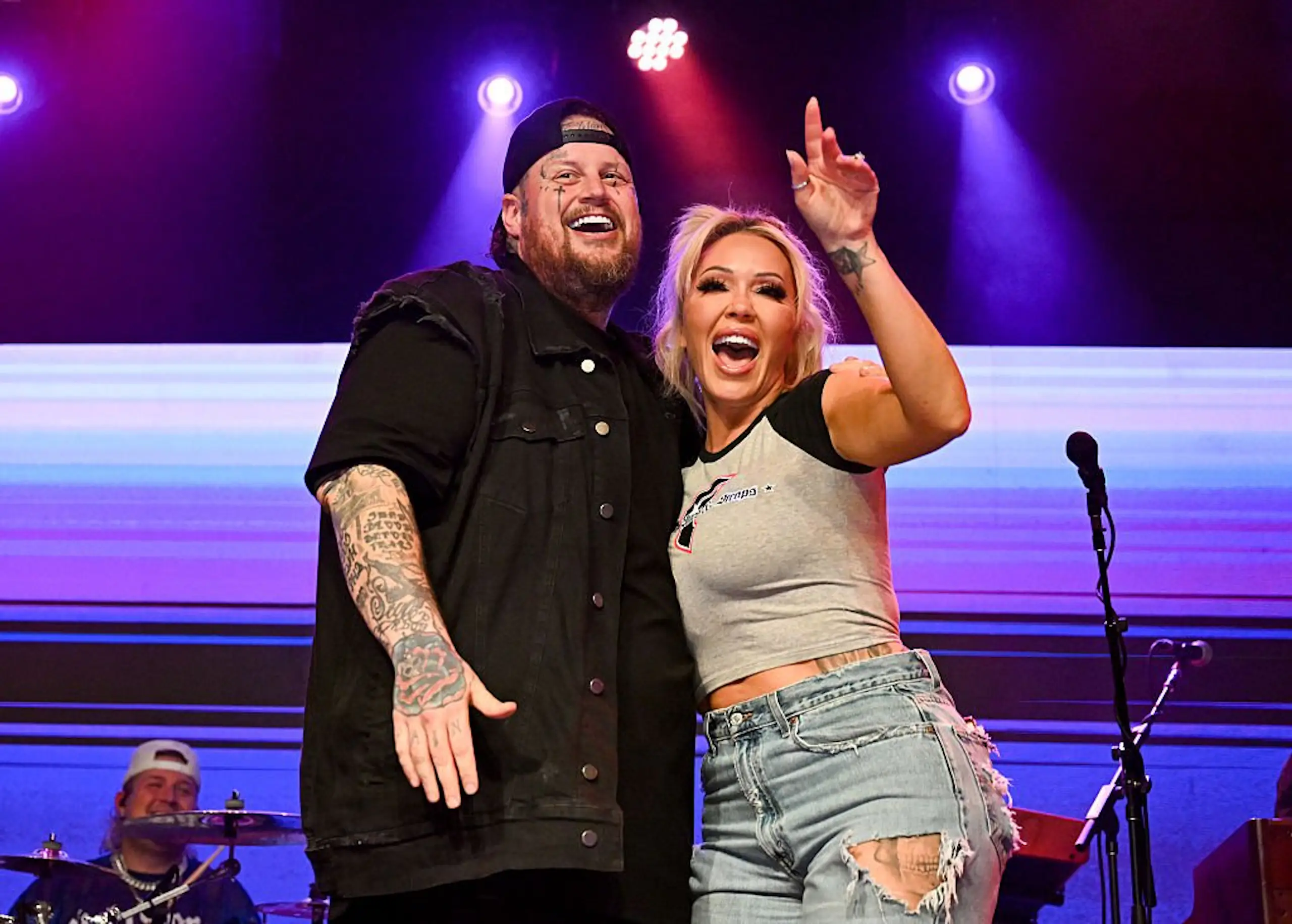 Jelly Roll and Bunnie Xo decided to end their marriage after nearly a decade together. Credit: Gilbert Flores / Getty