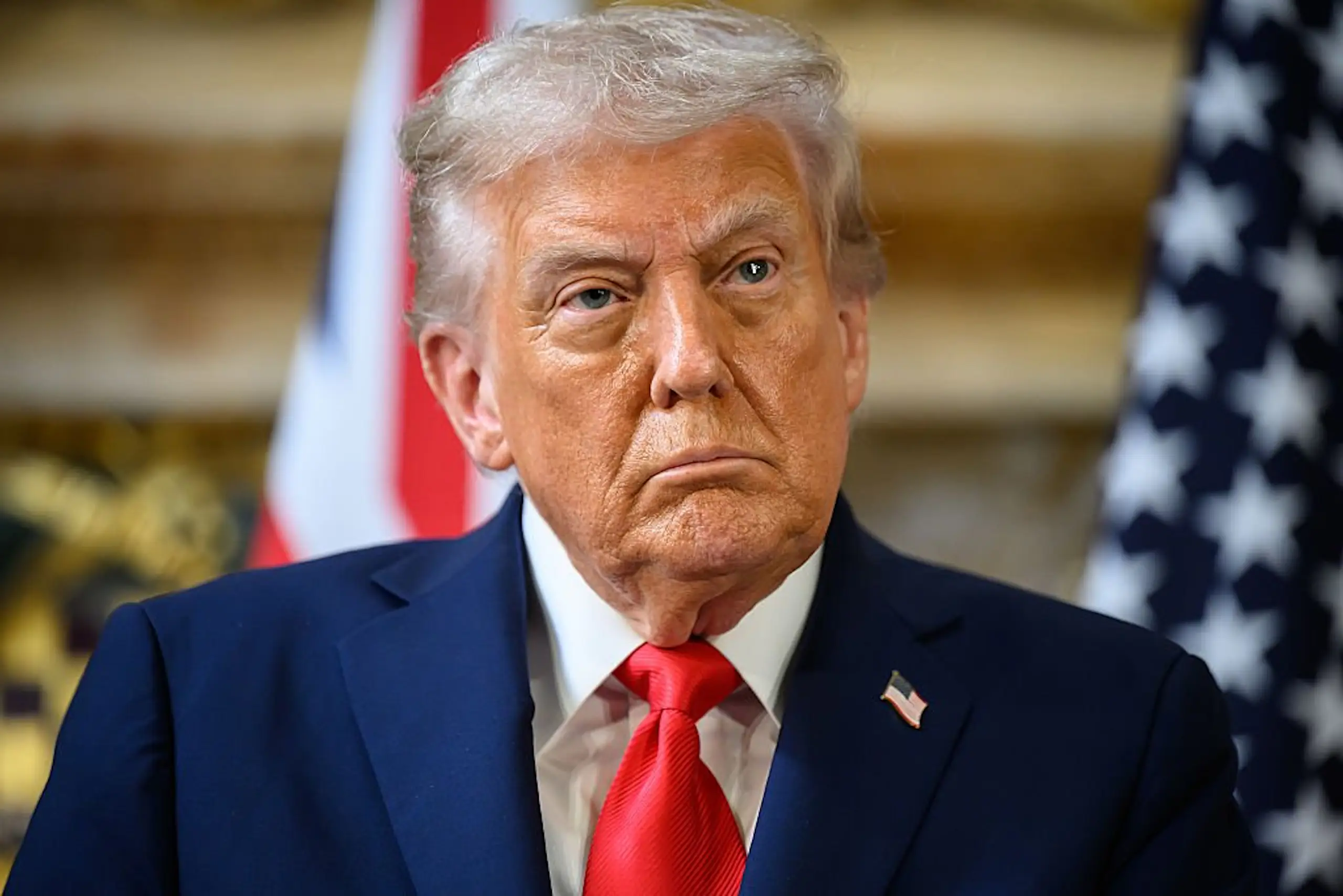 Donald Trump has been criticised by the Pope. Credit: Leon Neal / Getty