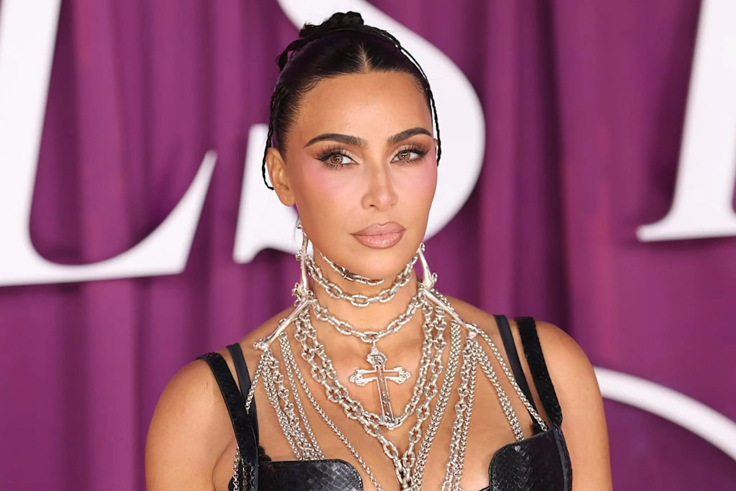 Kim Kardashian was slammed on social media. Credit: Lia Toby / Getty