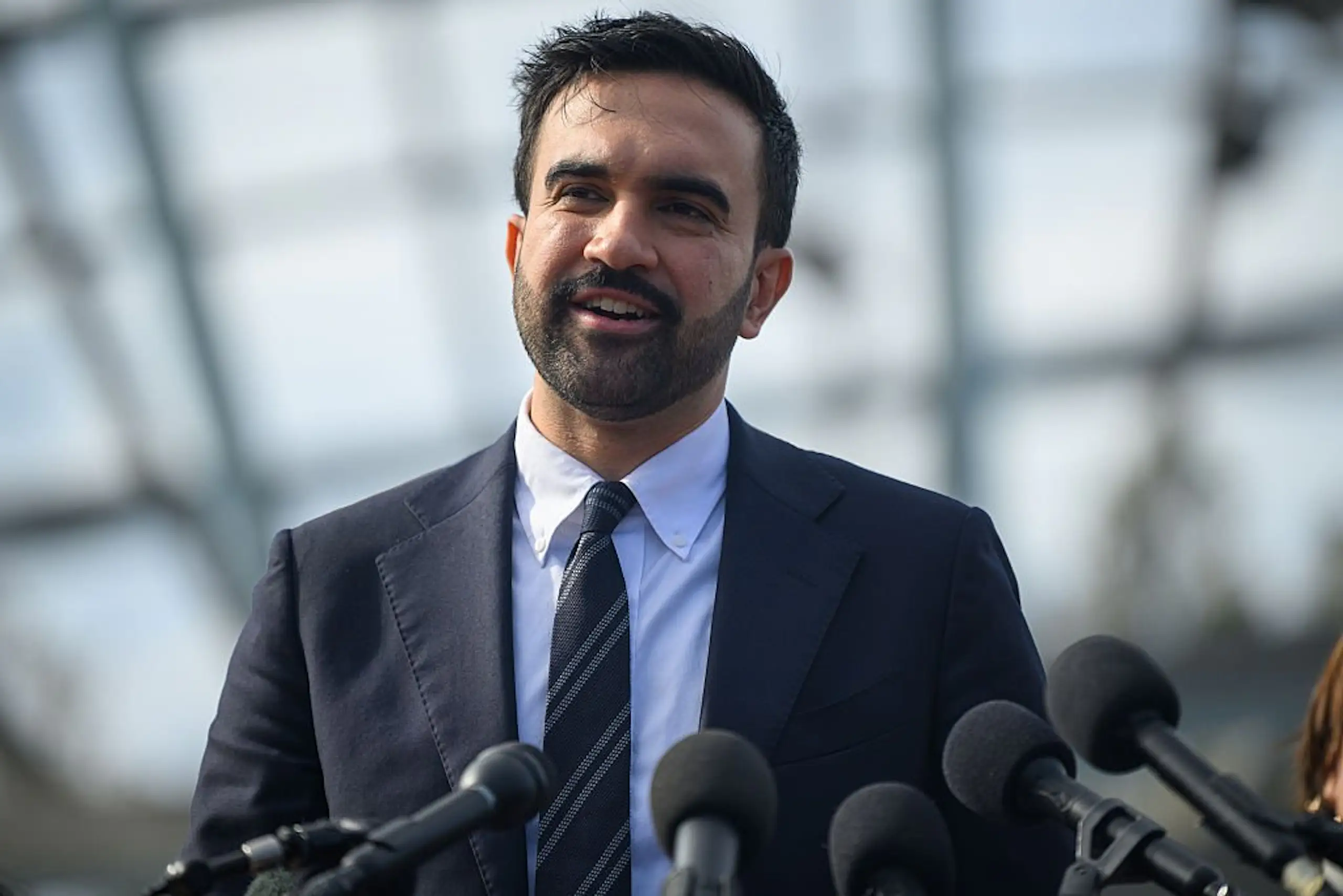 Zohran Mamdani met King Charles. Credit:	Alexi J. Rosenfeld / Getty