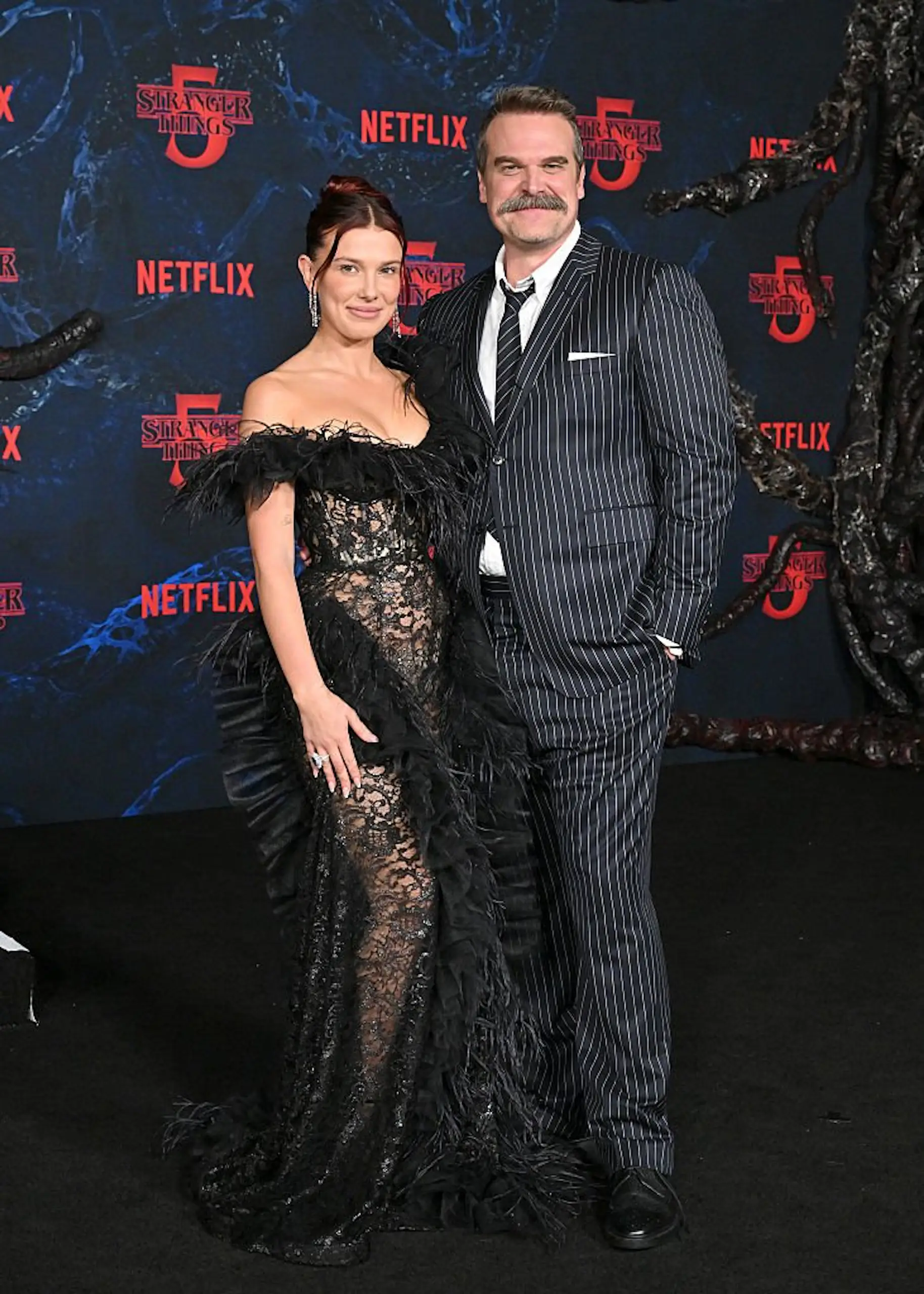 David Harbour has finally addressed reports that Millie Bobby Brown filed a bullying and harassment complaint against him. Credit:	Axelle/Bauer-Griffin / Getty