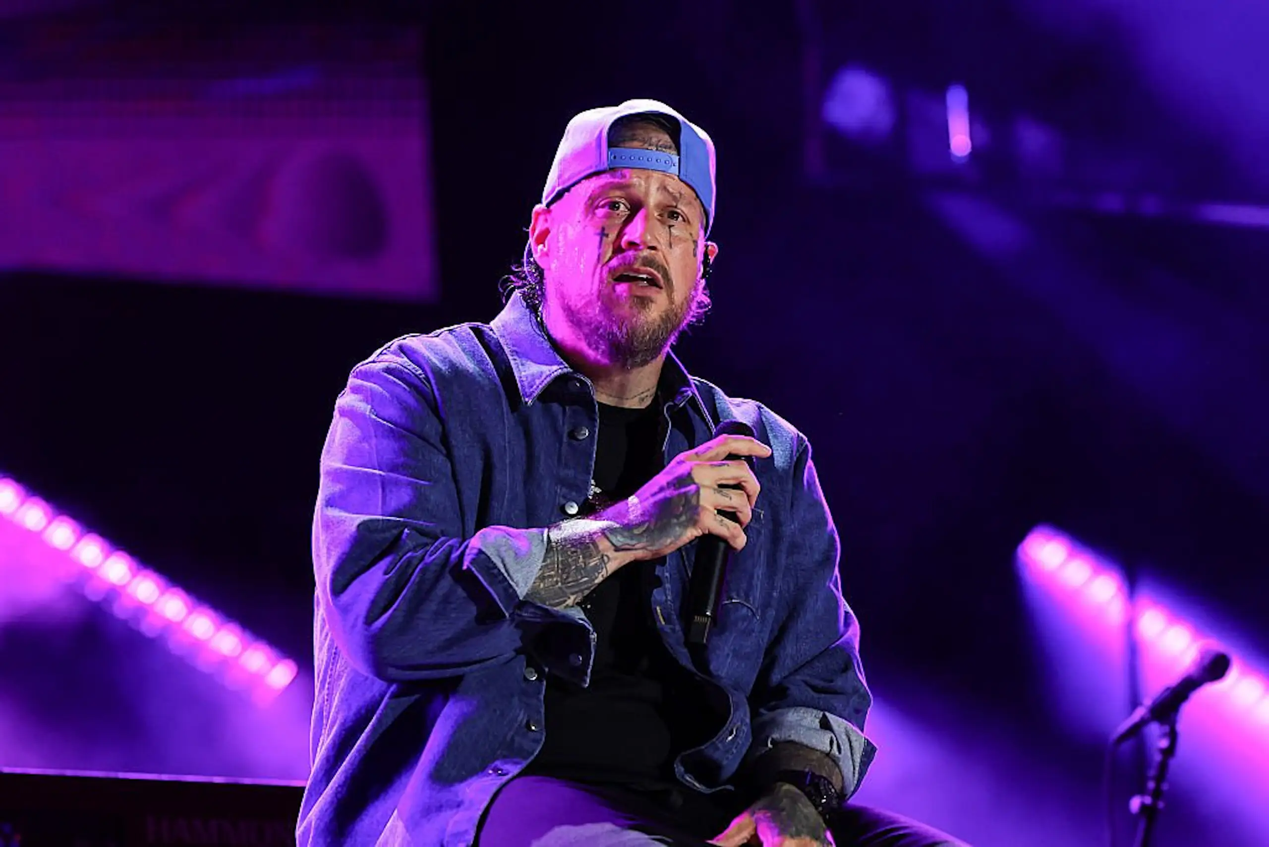 Jelly Roll adressed the "liar" and cheating allegations. Credit: Terry Wyatt / Getty