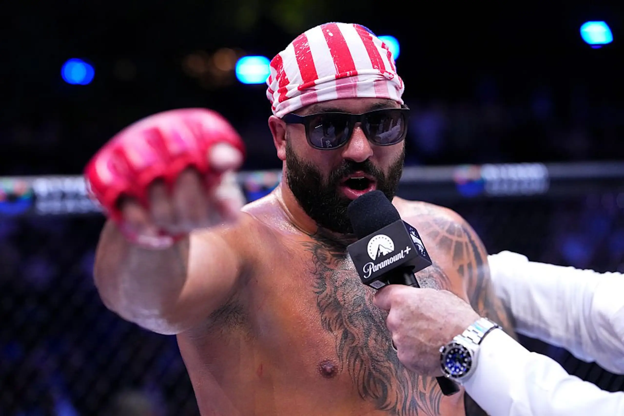 Josh Hokit is known for saying interesting quotes in interviews. Credit: Jeff Bottari/Zuffa LLC/Getty Images