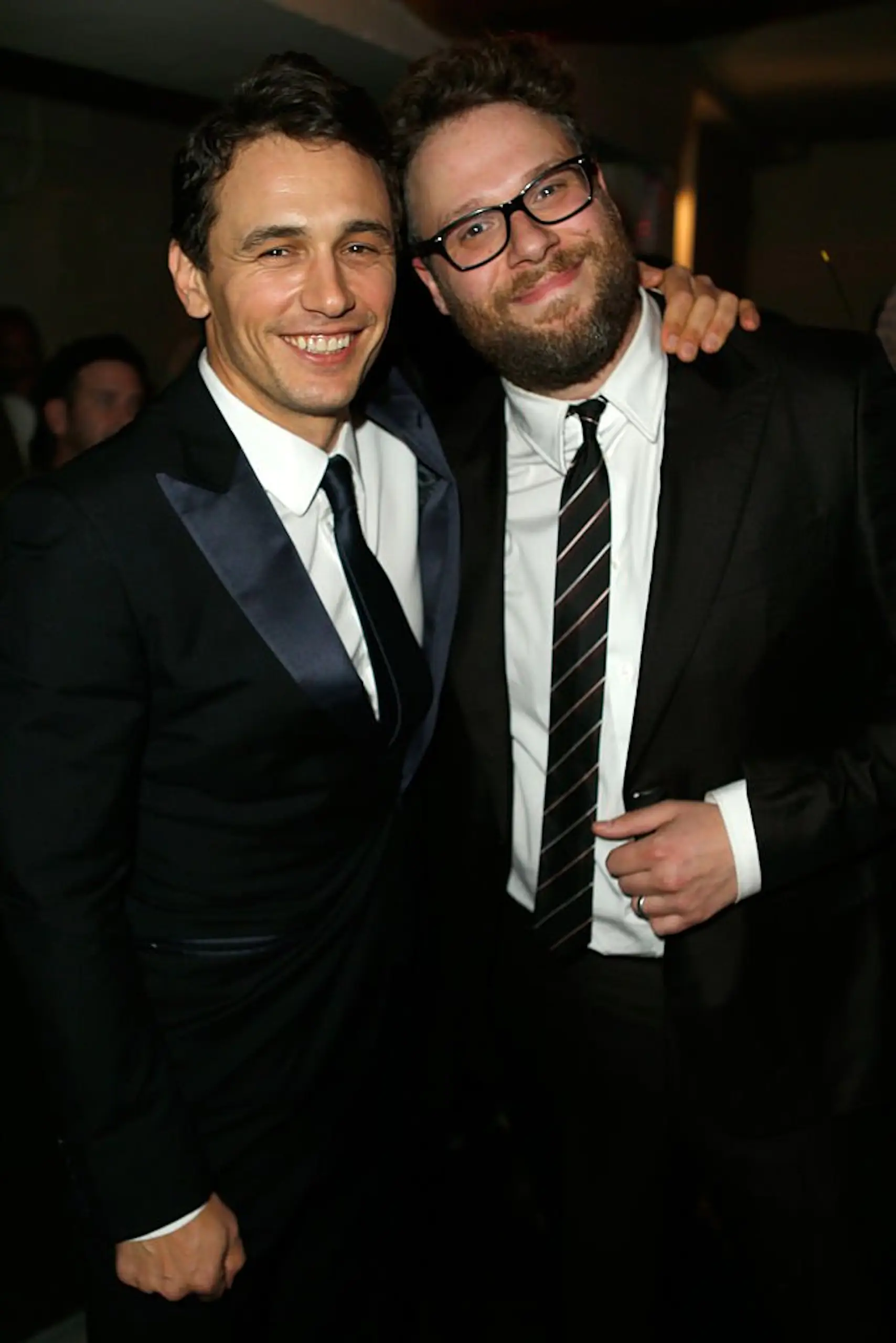 Seth Rogen (right) distanced himself from James Franco (left) following the allegations. Credit: Jeff Vespa / Getty Images