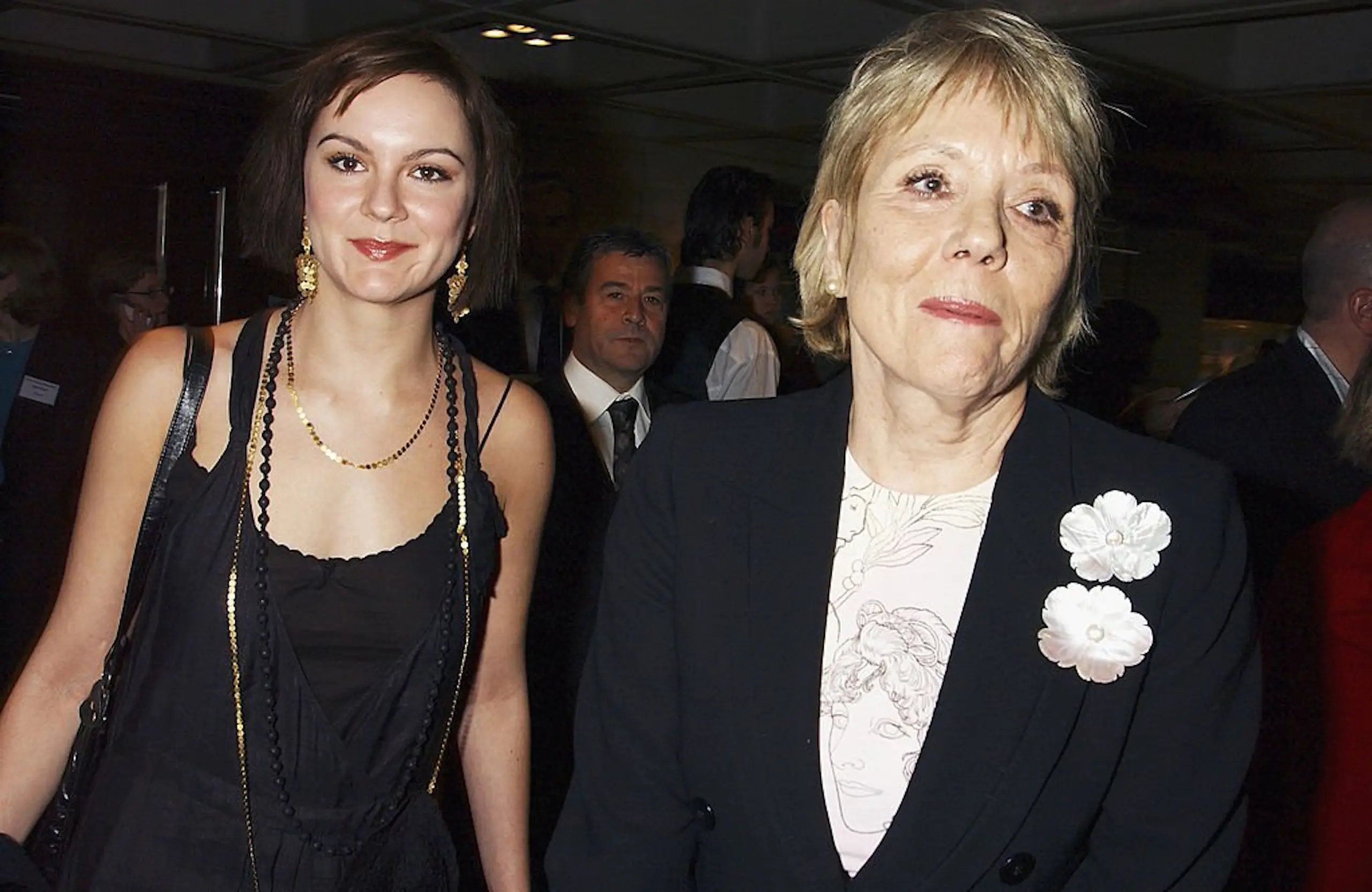 Rachael Stirling and her mother Dame Diana Rigg. Credit: Dave M. Benett / getty