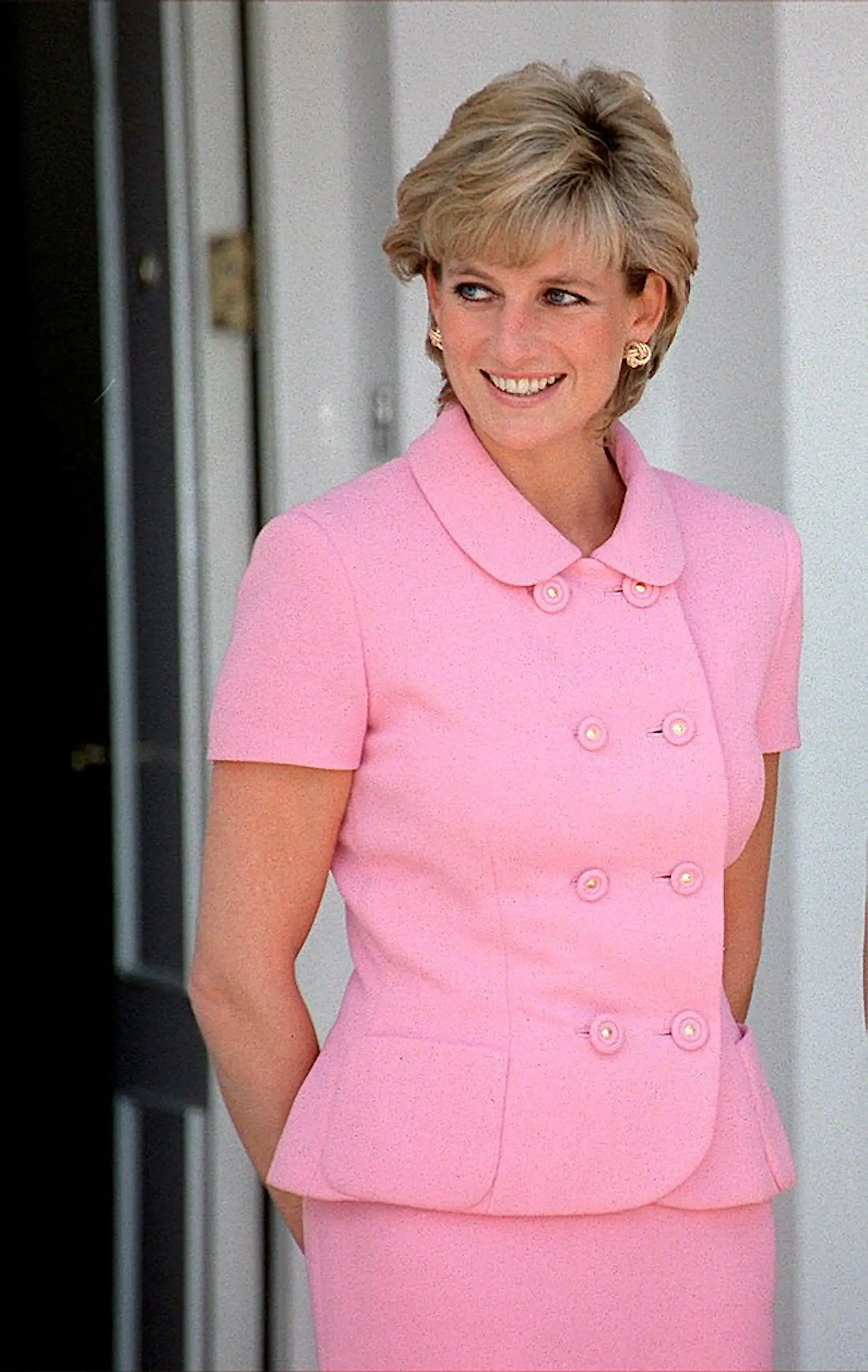 The couple visited Princess Diana's grave. Credit: Tim Graham / Getty Images