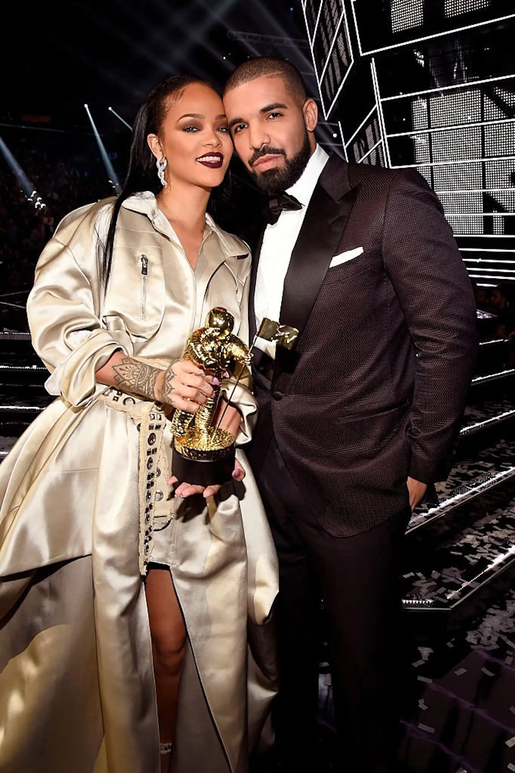 Drake and Rihanna had an on-again, off-again relationship. Credit: Kevin Mazur/WireImage