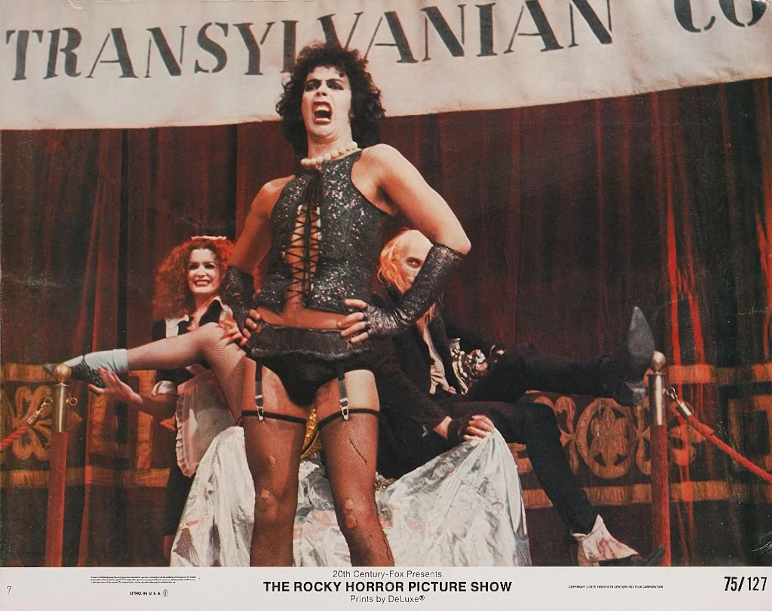Tim Curry is best known for starring in The Rocky Horror Picture Show. Credit: Movie Poster Image Art / Getty