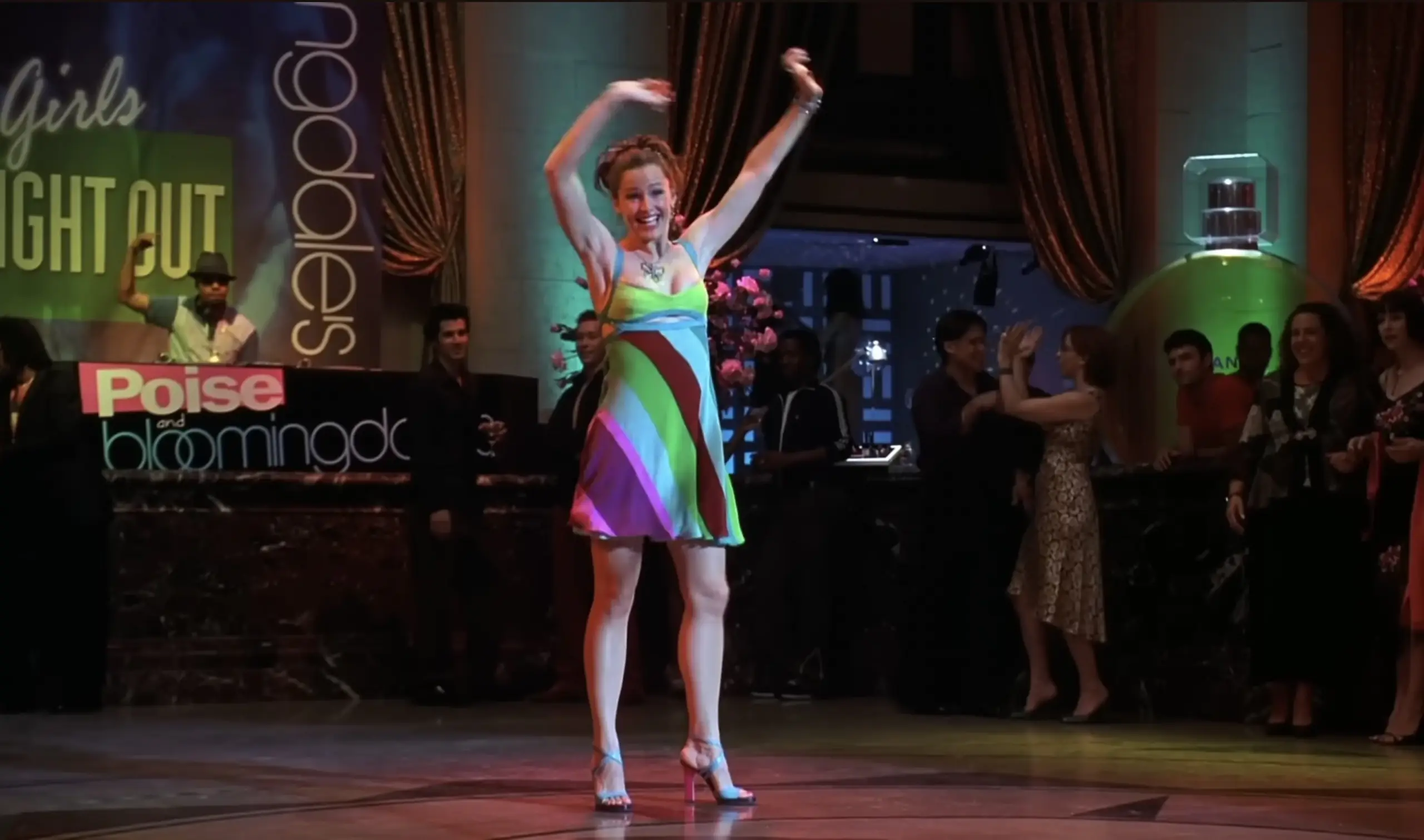 The iconic '13 Going On 30' dress is still missing. Credit: Sony Pictures/YouTube