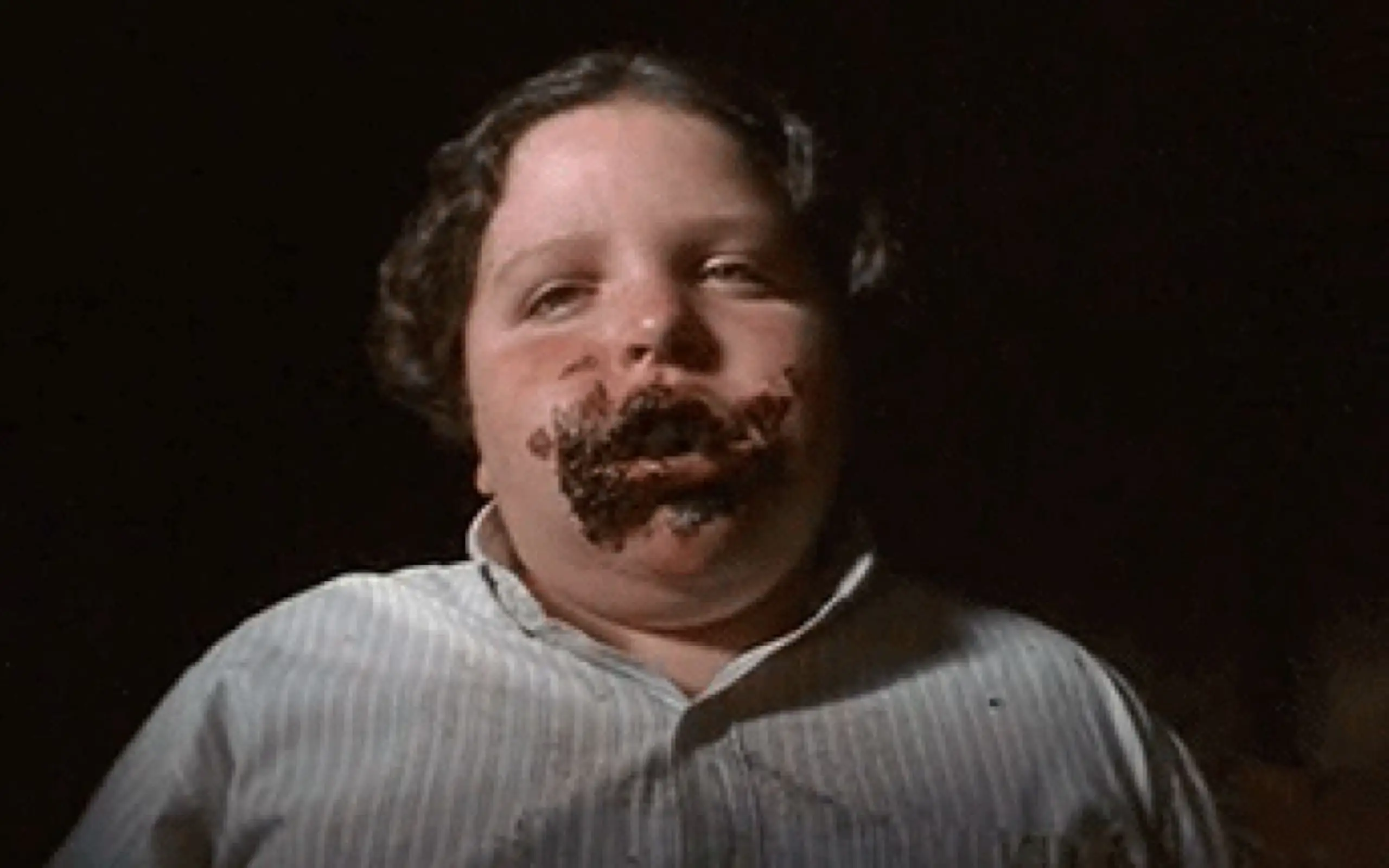Jimmy Karz starred as Bruce Bogtrotter in the 1996 adaption of Roald Dahl's Matilda. Credit: Sony Pictures