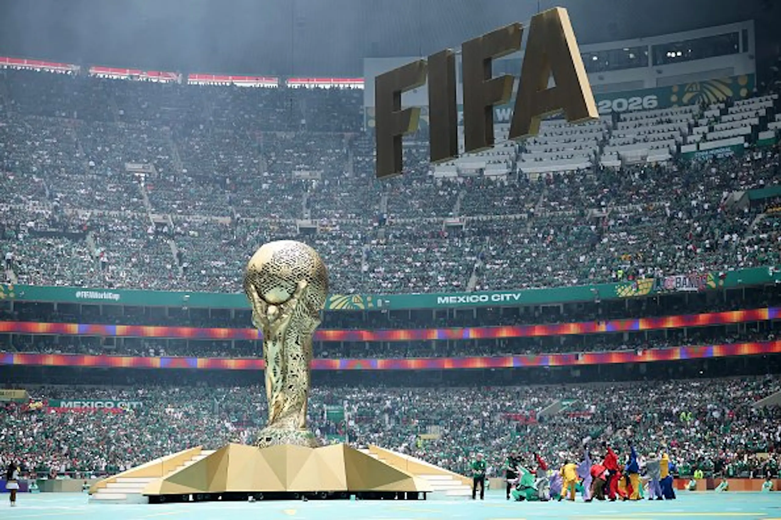 The half-time show could cause half-time to take twice as long as usual. Credit: Hector Vivas - FIFA/FIFA via Getty Images