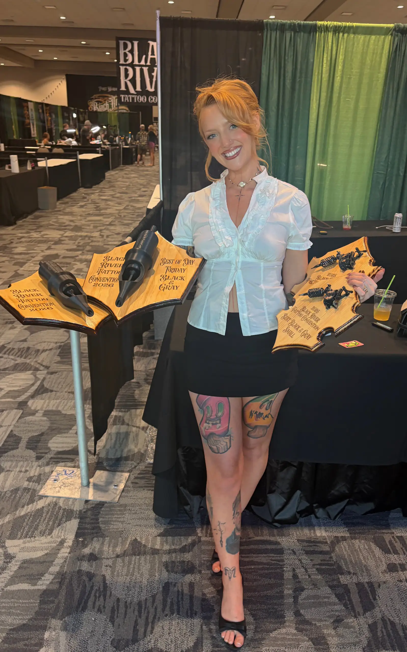 The Tattoo artist opened up about some of the lessons she learned early on in her career. Credit: Sydney Mulvaney 