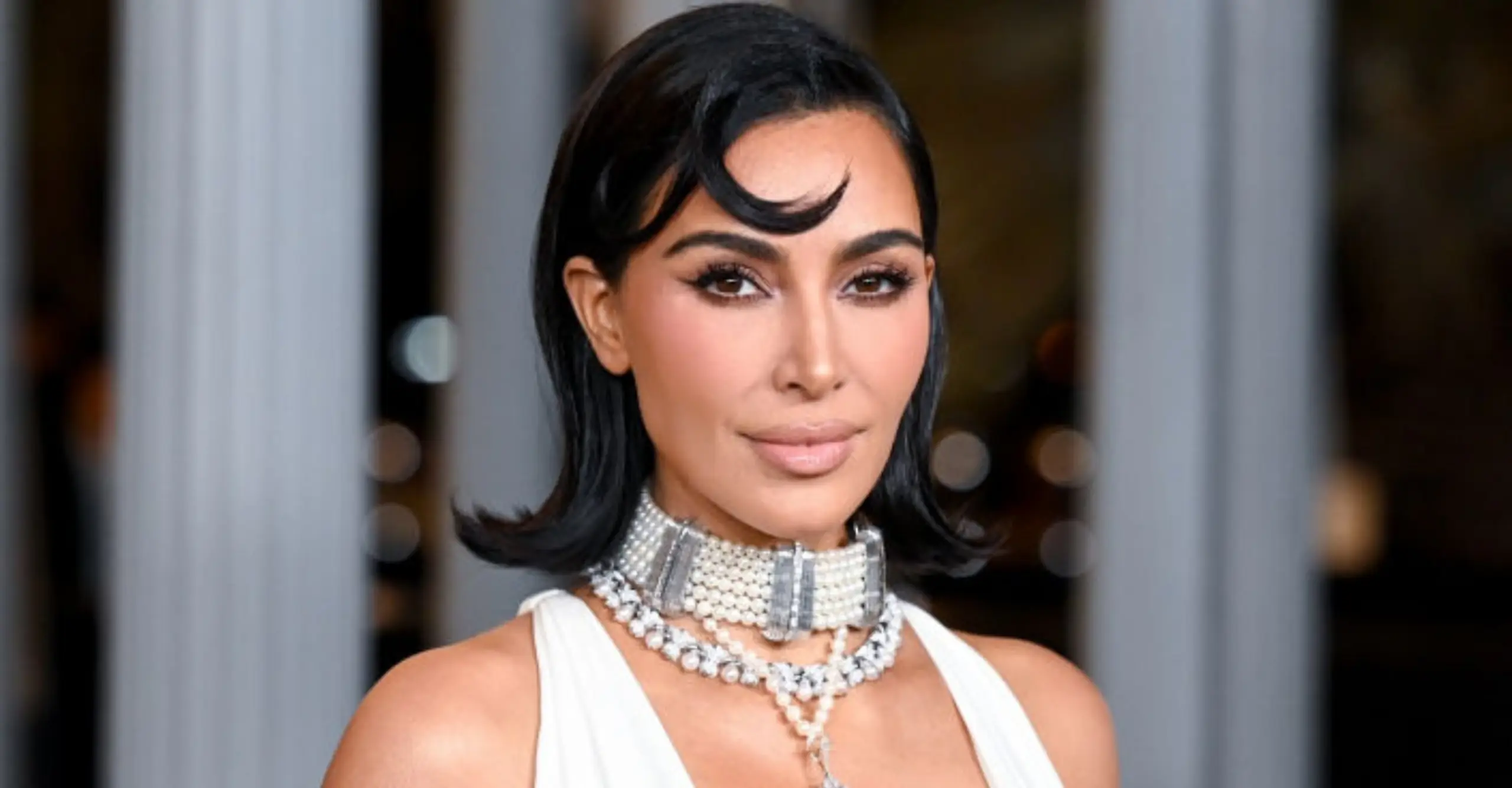 Kim Kardashian responded to criticism and released a statement in tribute to her late grandmother. Credit: Gilbert Flores / Getty