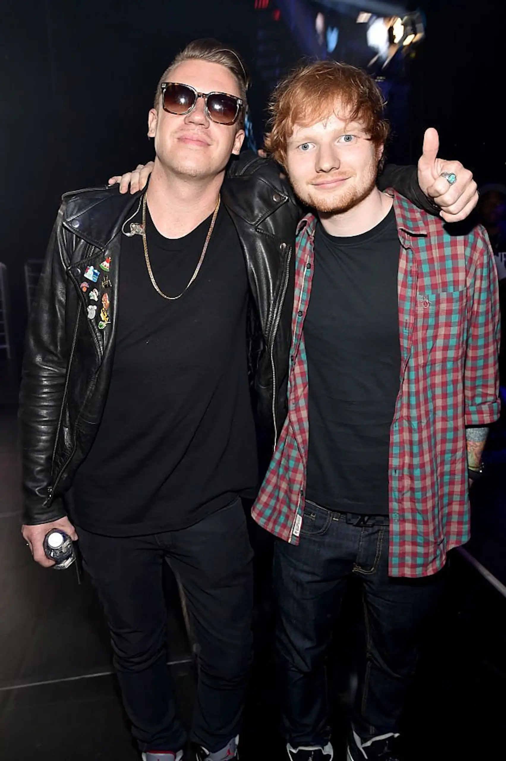 Ed Sheeran's team removed Macklemore from his tour. Credit: Theo Wargo/Getty Images for iHeartMedia